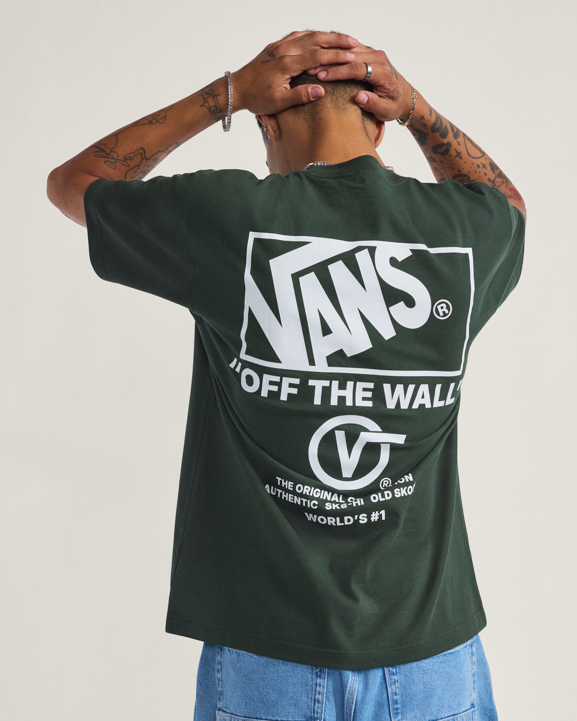 Stockpile TShirt VANS Dried Kelp Green ALT2