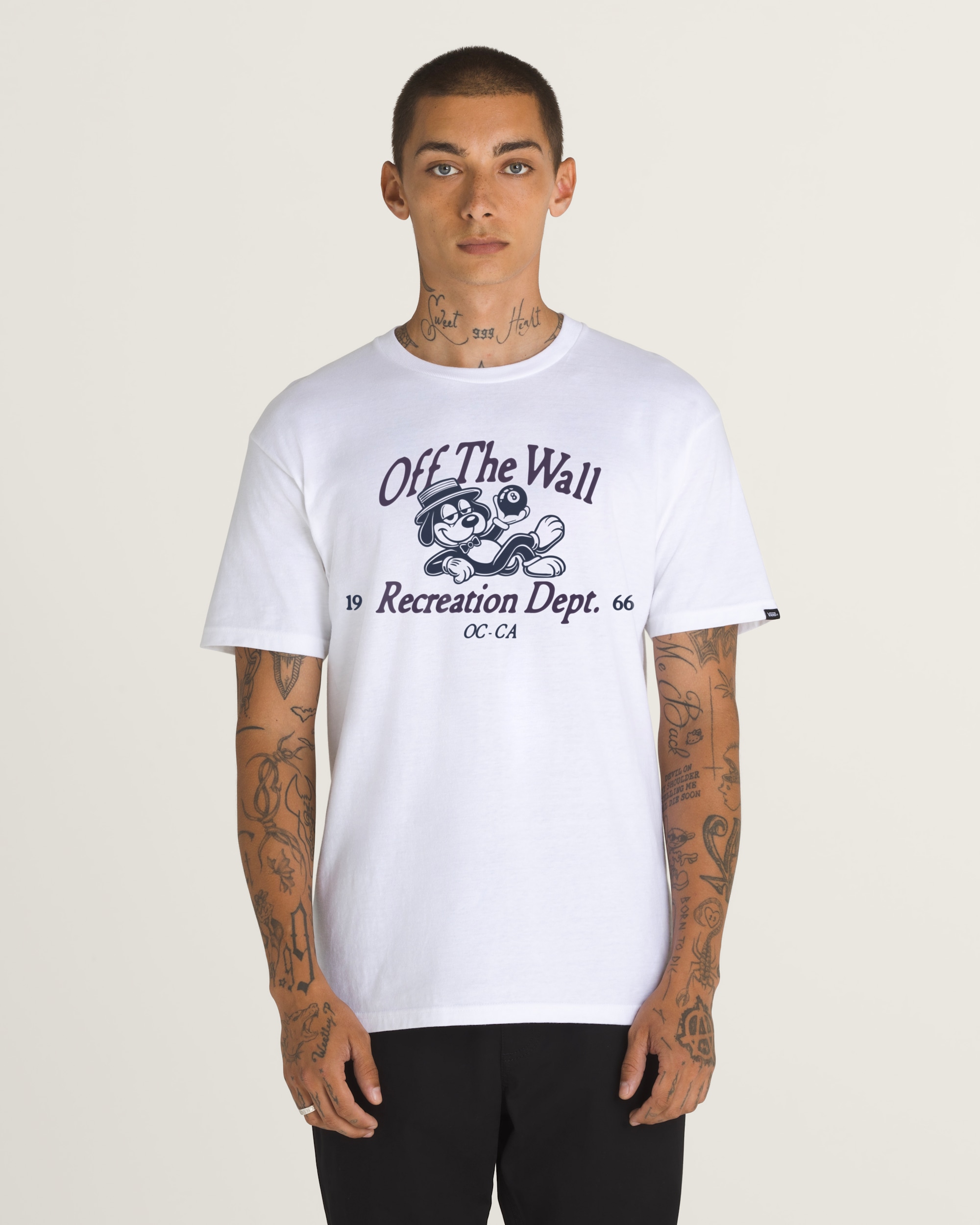 Cooling TShirt VANS White ALT1