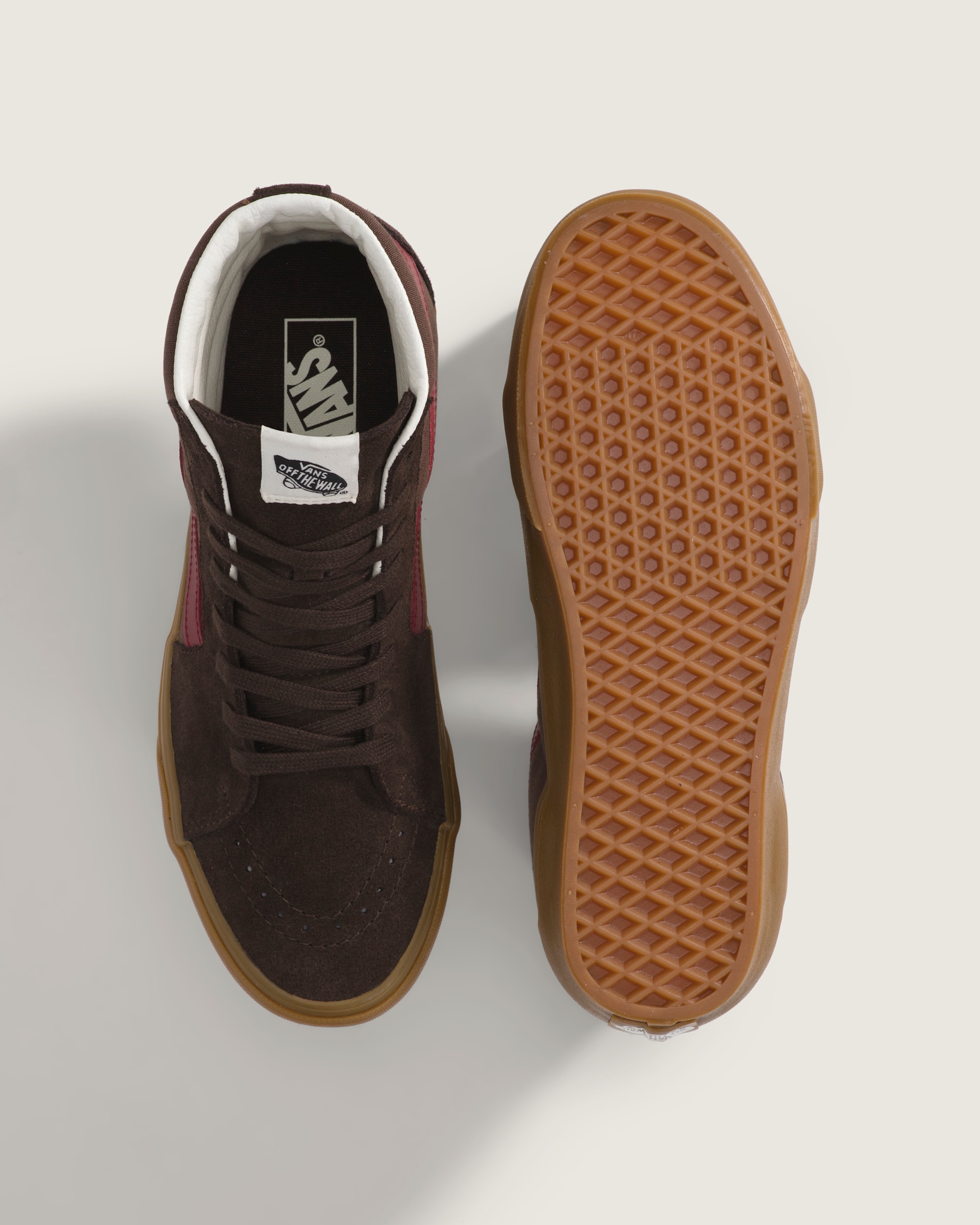 Sk8Hi Gum Shoe VANS Brown ALT2