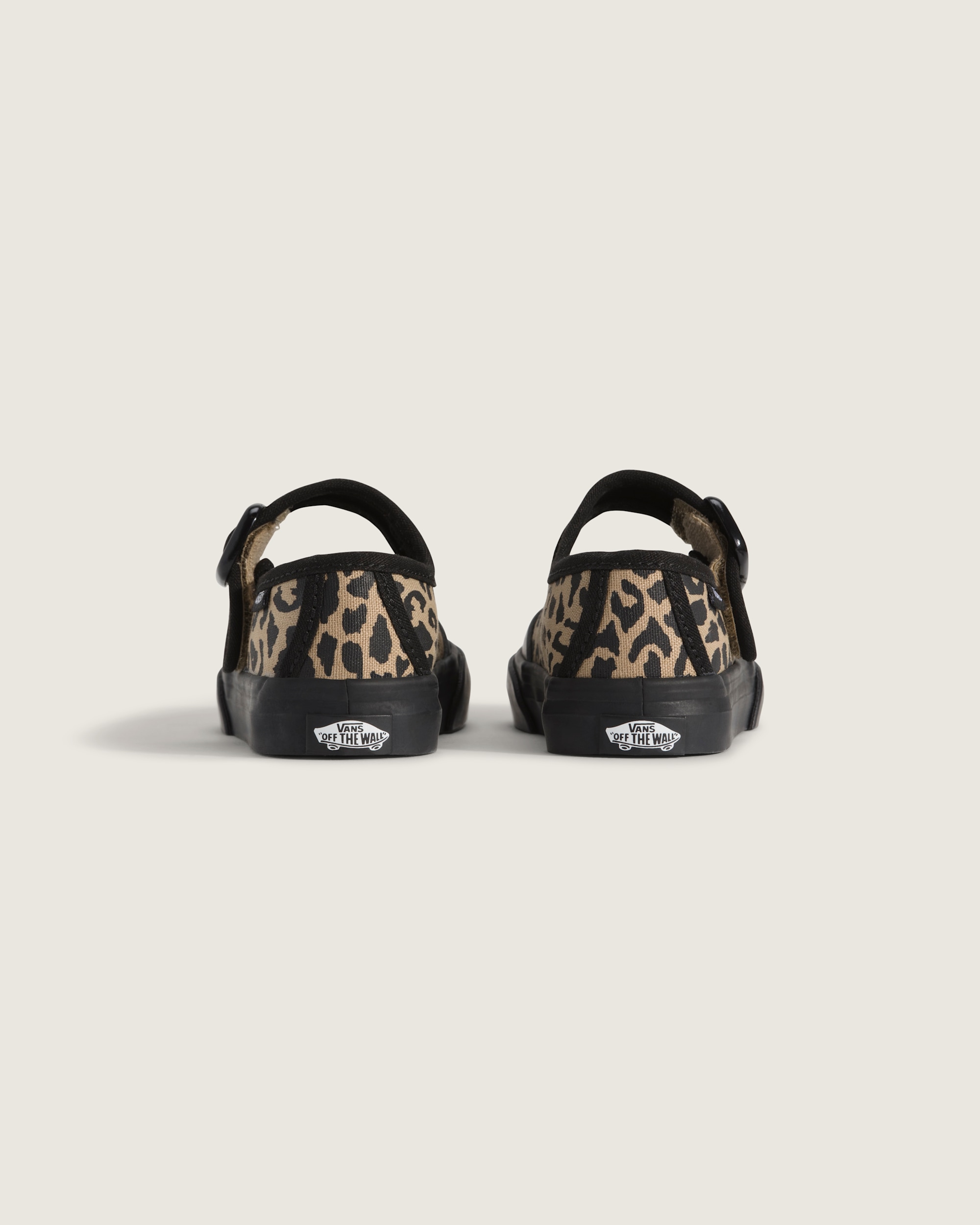 Toddler Mary Jane Shoe VANS Leopard Brown  Black ALT3