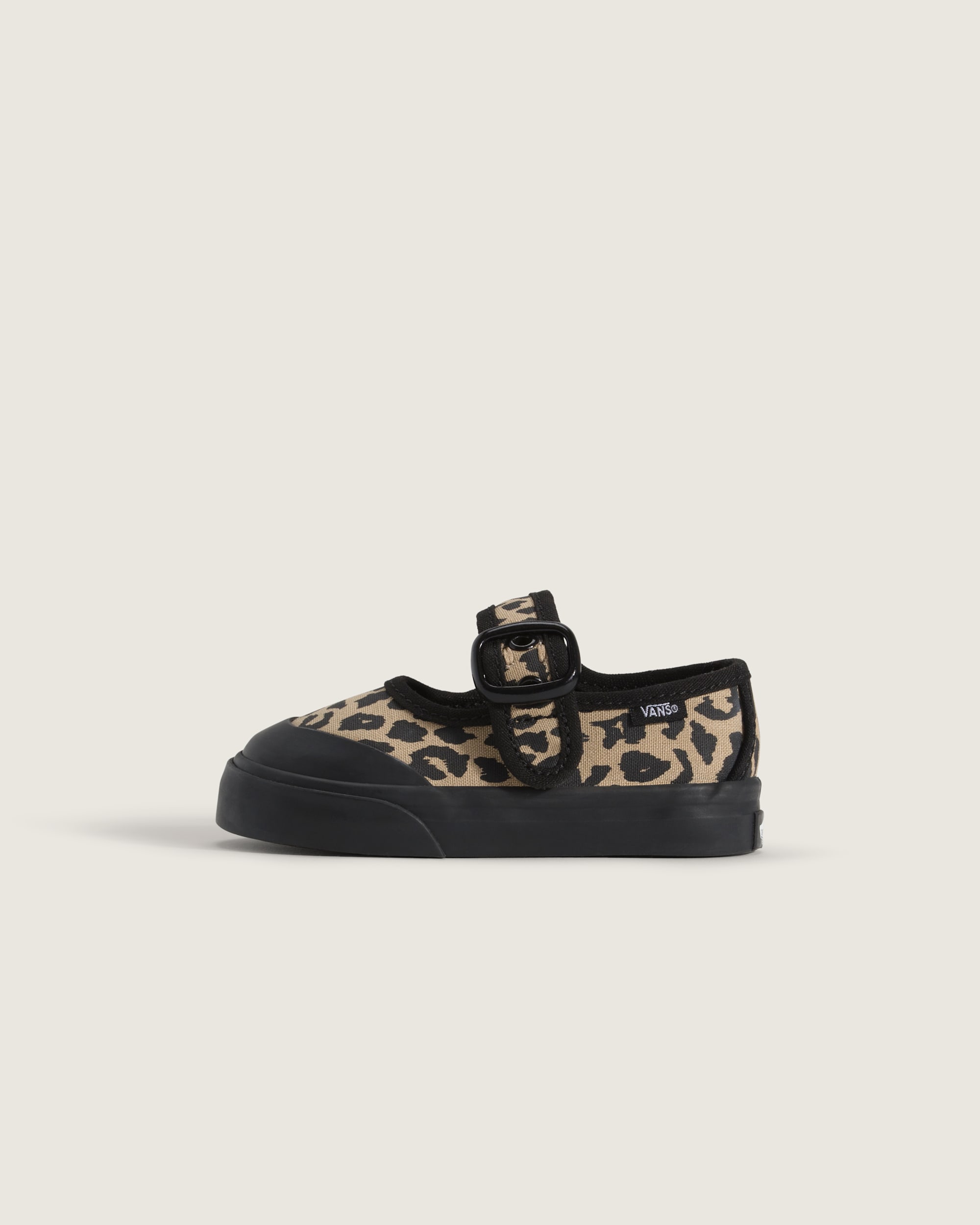 Toddler Mary Jane Shoe VANS Leopard Brown  Black HERO