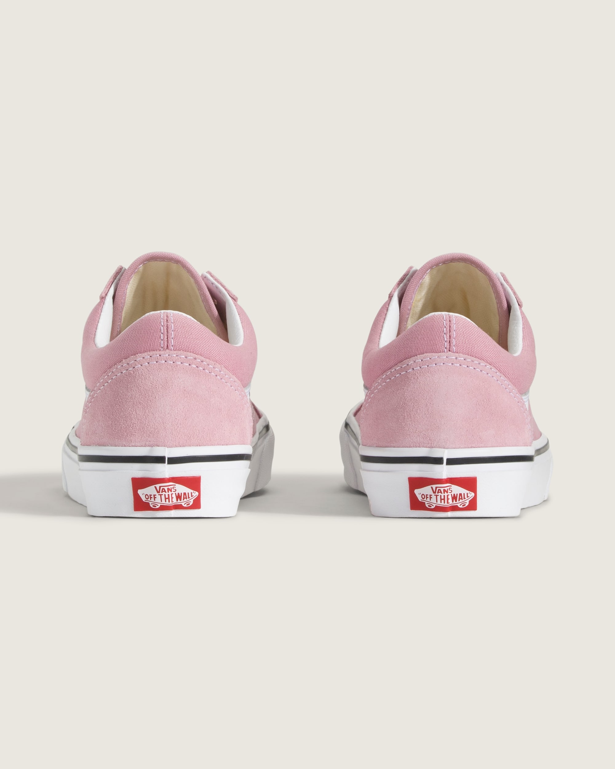 Old Skool Shoe VANS Dawn Pink  True White ALT3