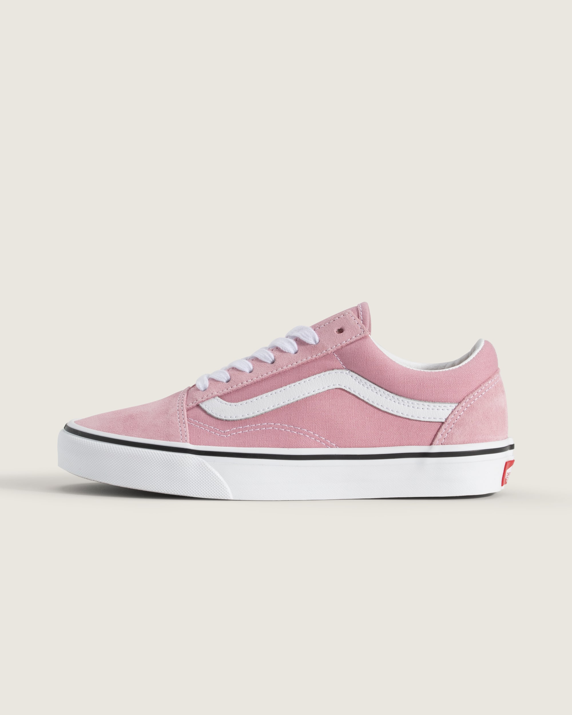 Old Skool Shoe VANS Dawn Pink  True White HERO