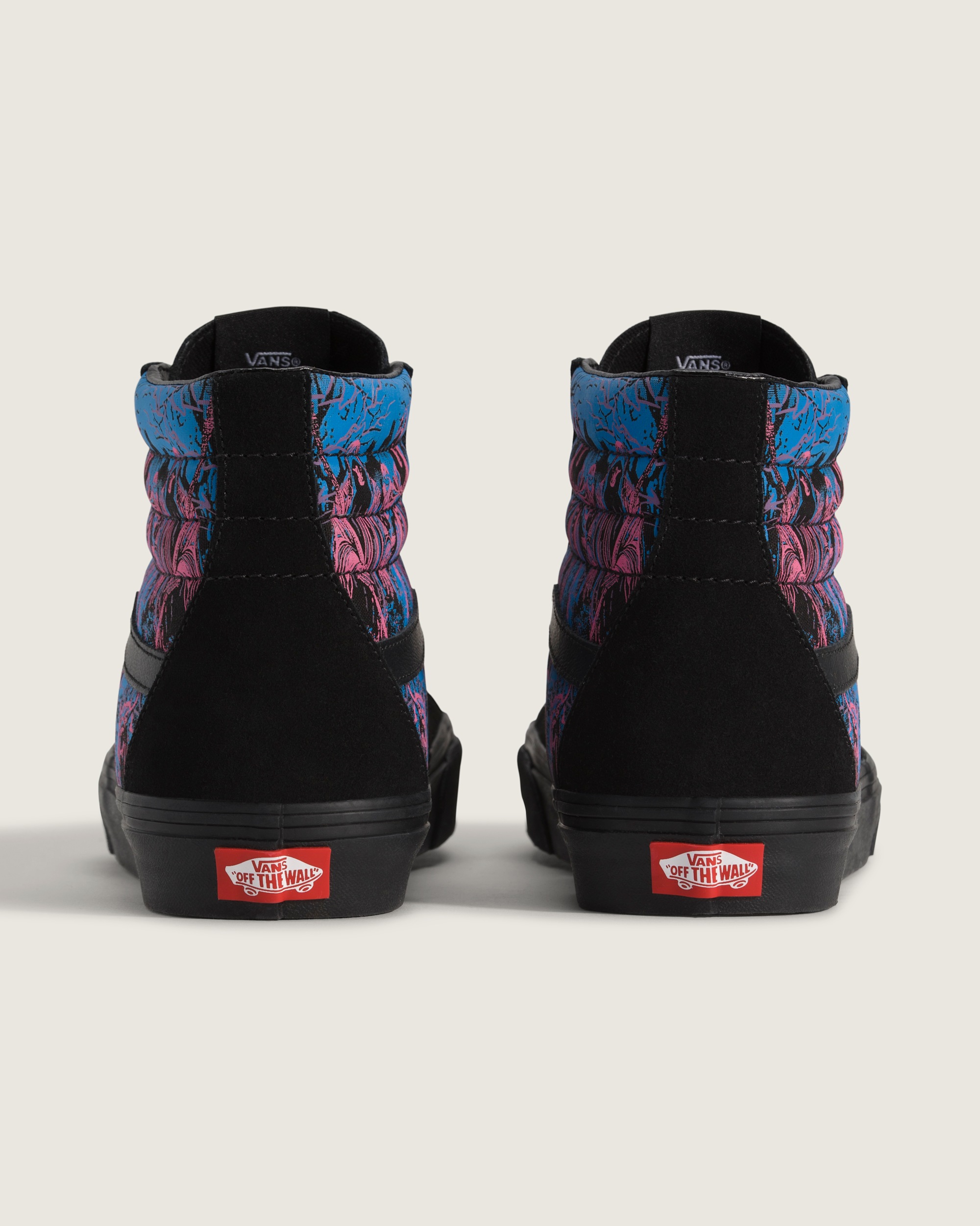 Sk8Hi Halloween Shoe VANS Spooky Blue  Pink ALT3