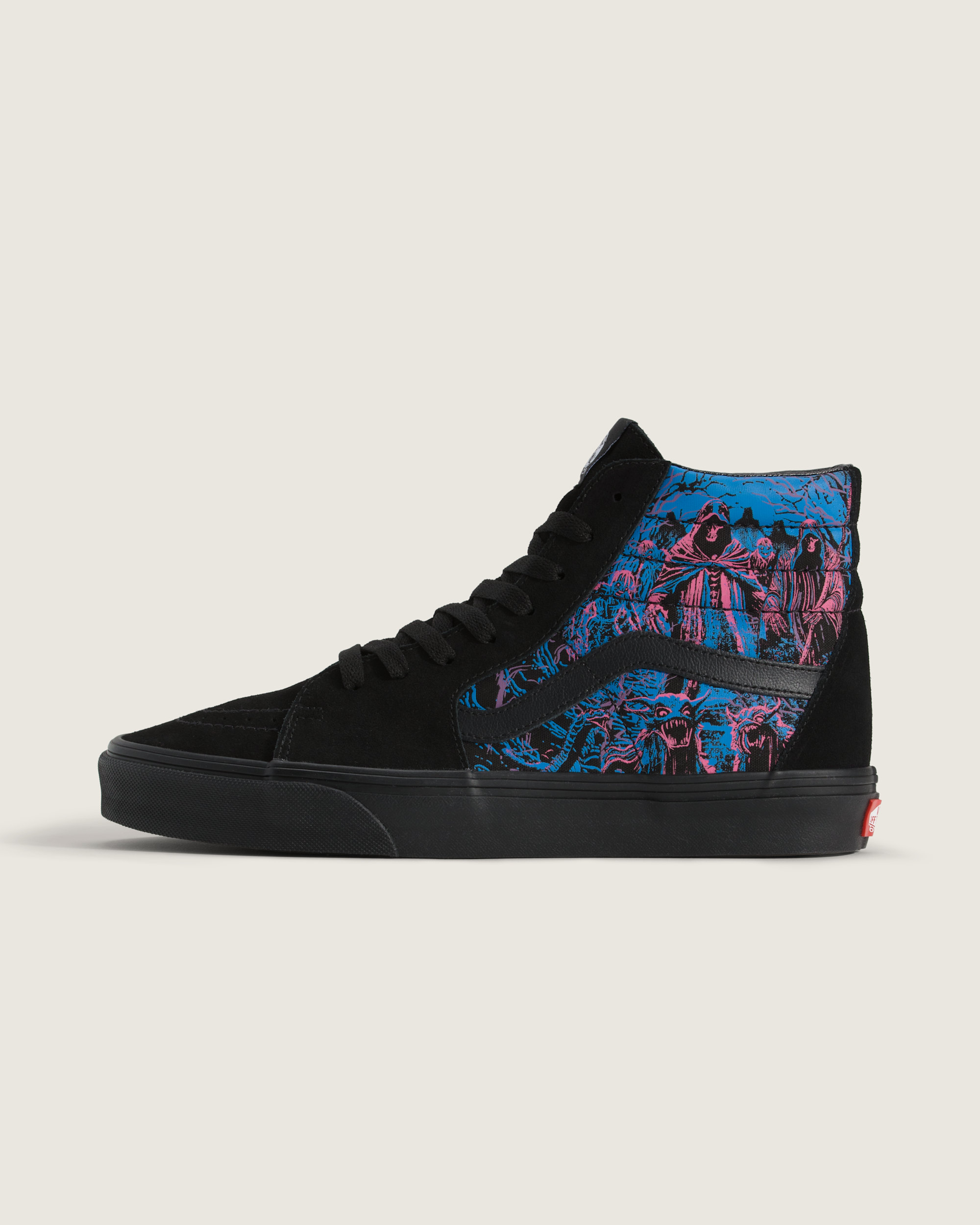 Sk8Hi Halloween Shoe VANS Spooky Blue  Pink HERO