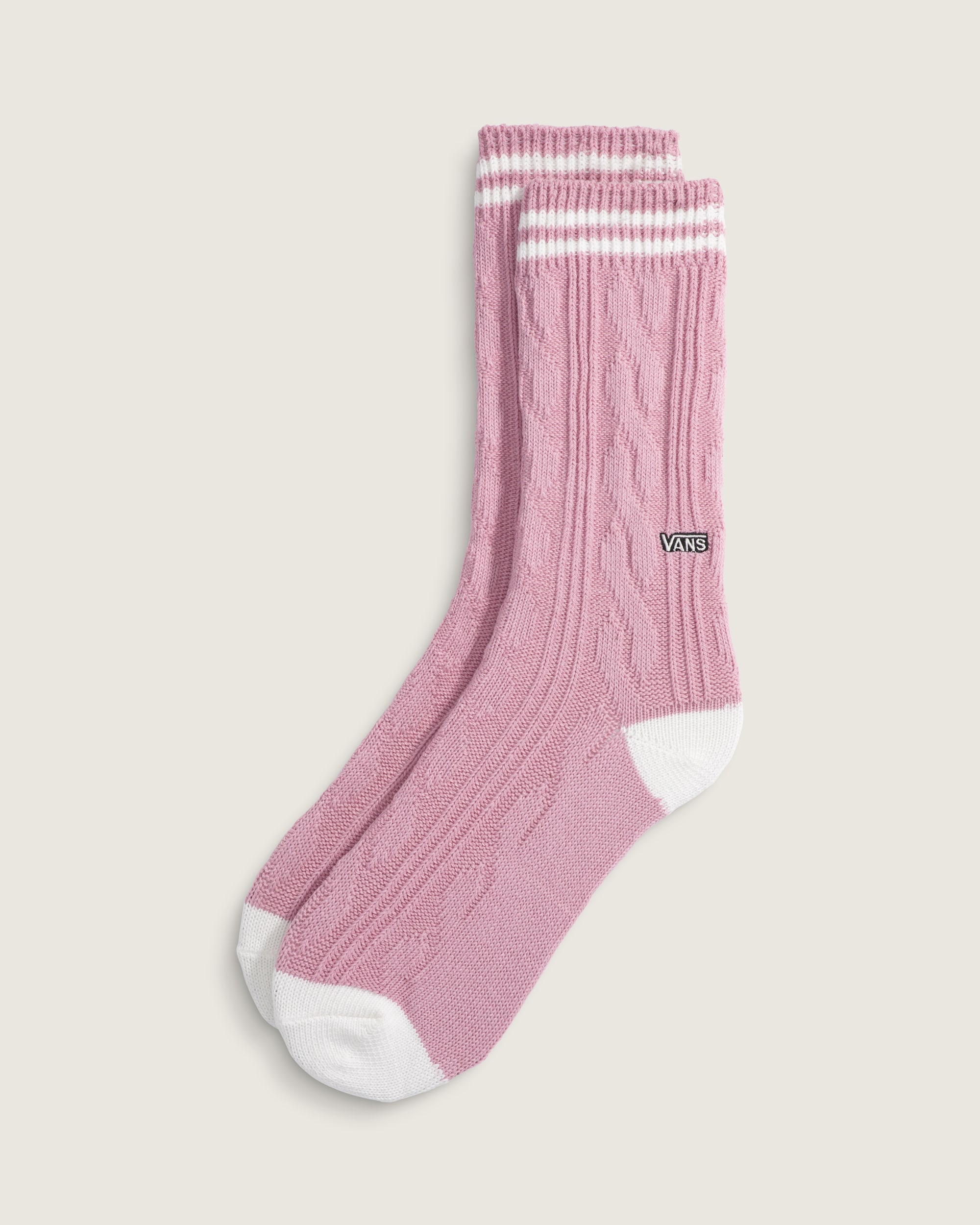 Larrea Crew Socks VANS Dawn Pink HERO