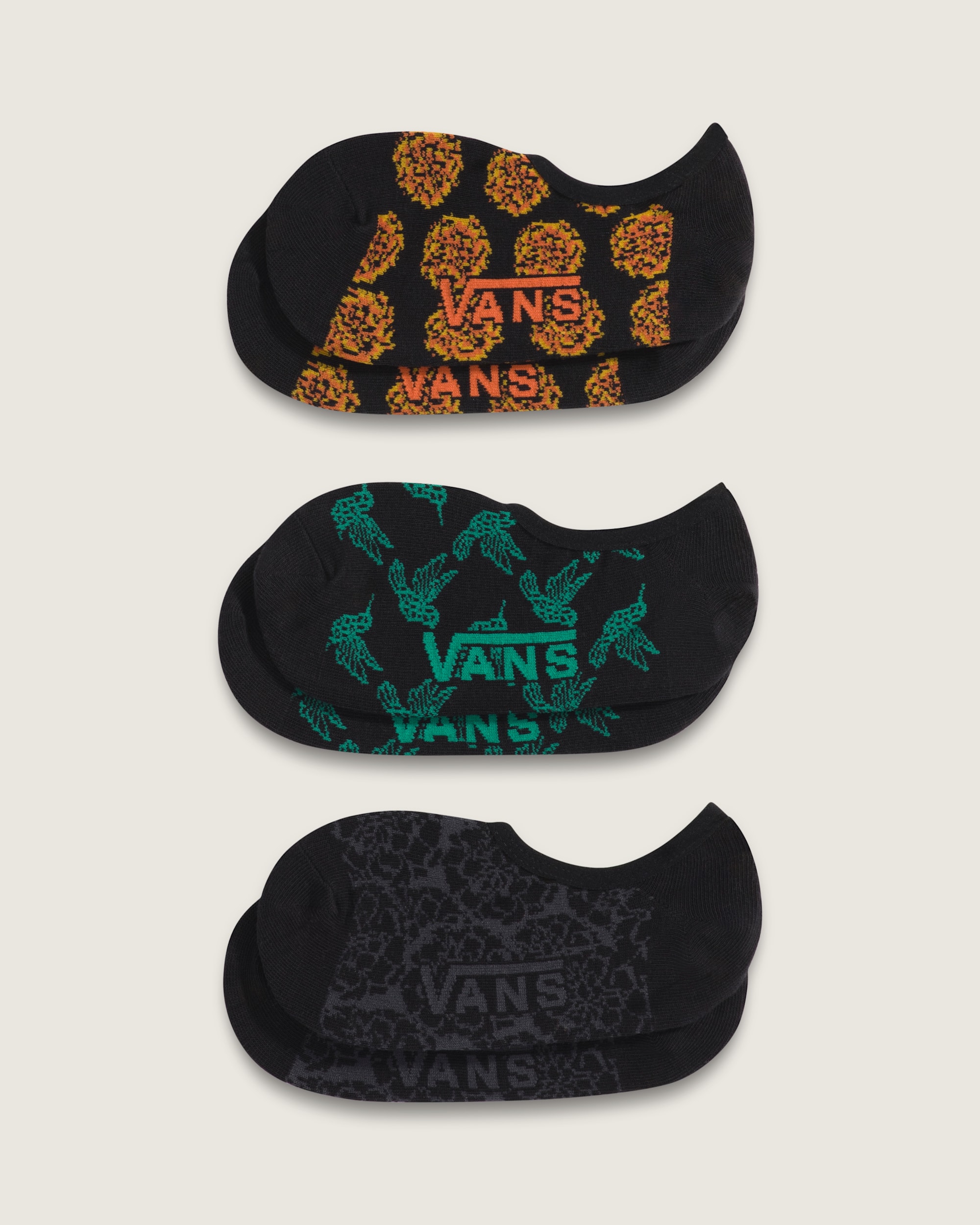 Dia de los Muertos Canoodle Socks 3Pack VANS Black HERO