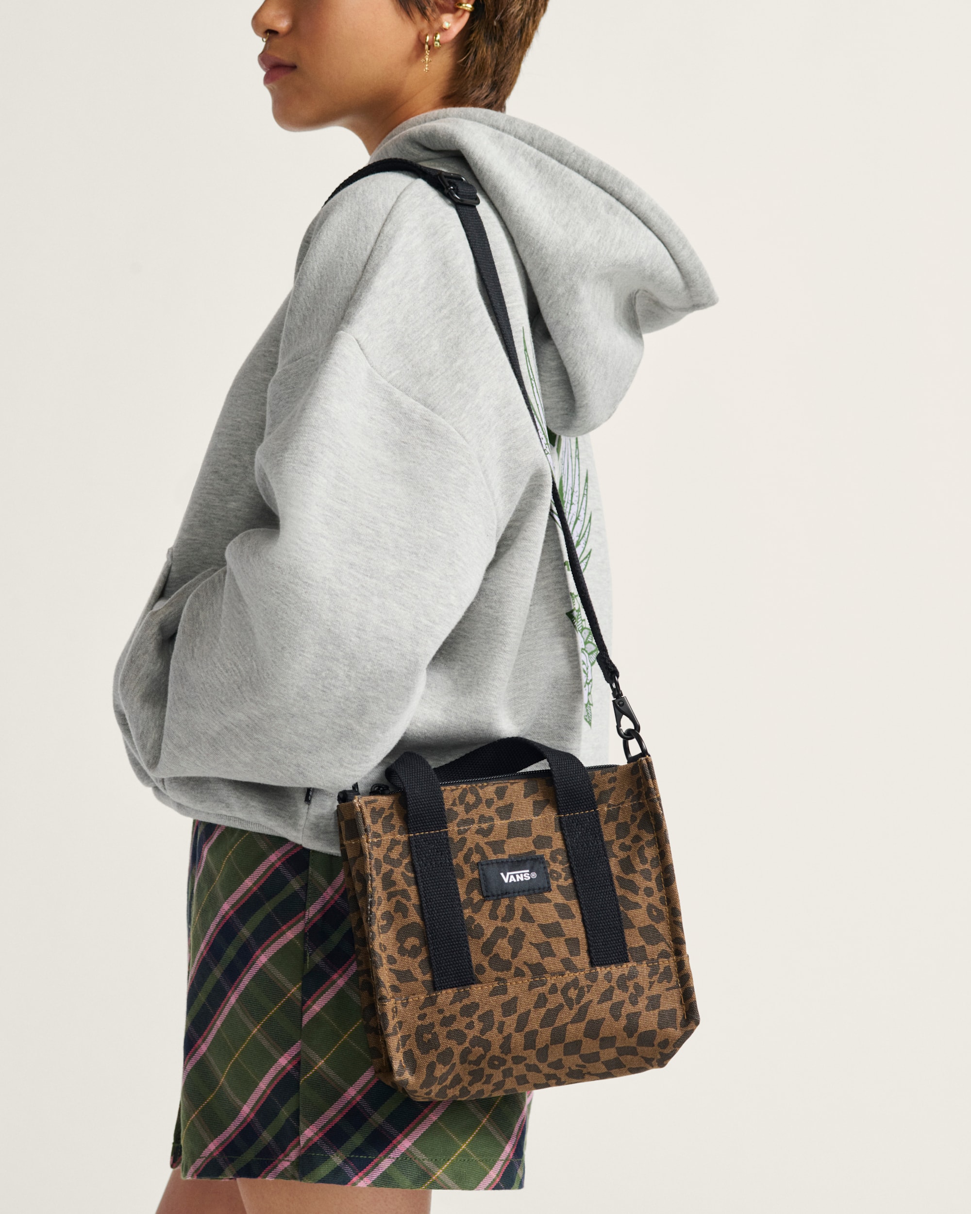 Lil Pergs Tote Bag VANS Dachshund Brown ALT6