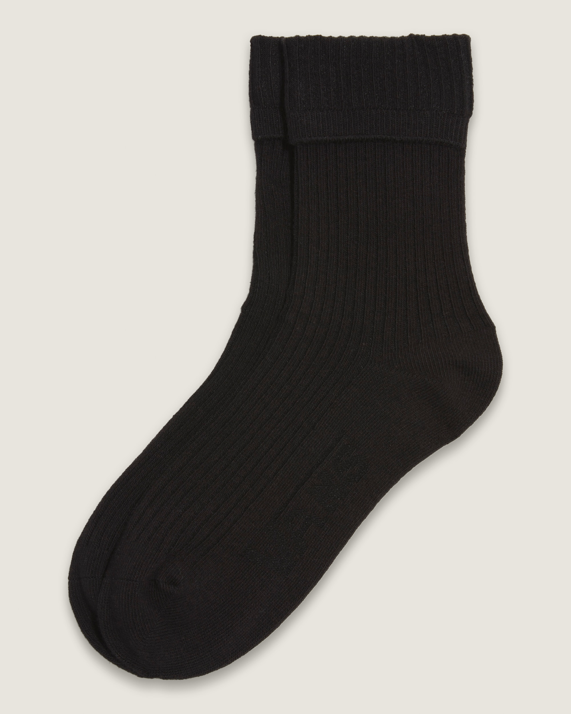 Cuff It Crew Socks VANS Black HERO