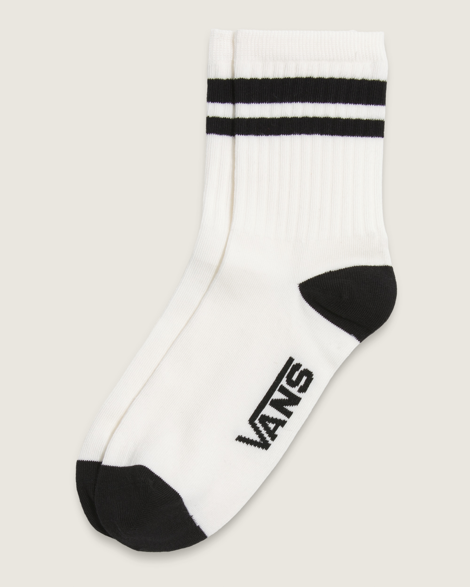 Bergman Half Crew Socks VANS White  Black HERO