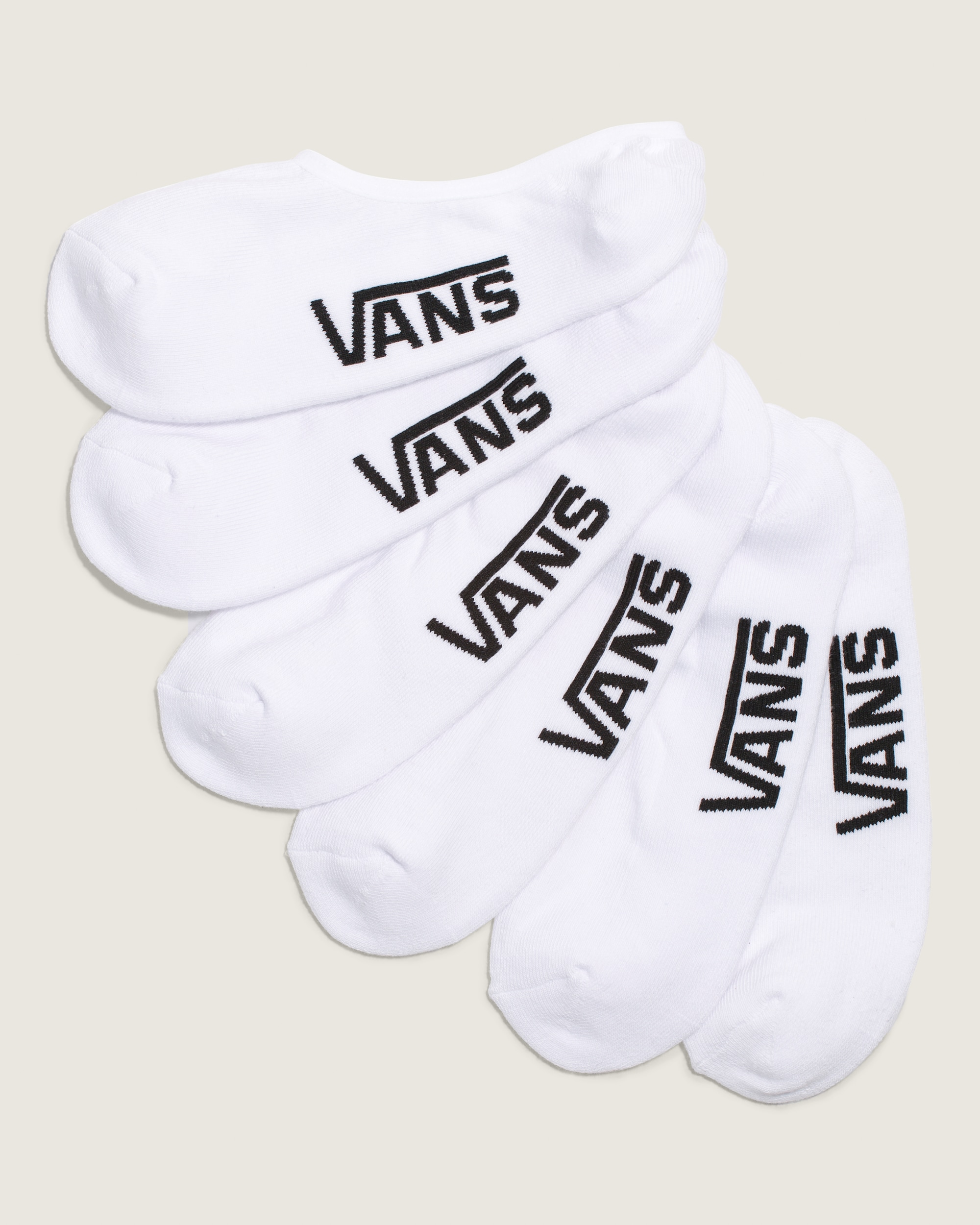 Classic No Show Socks VANS White HERO