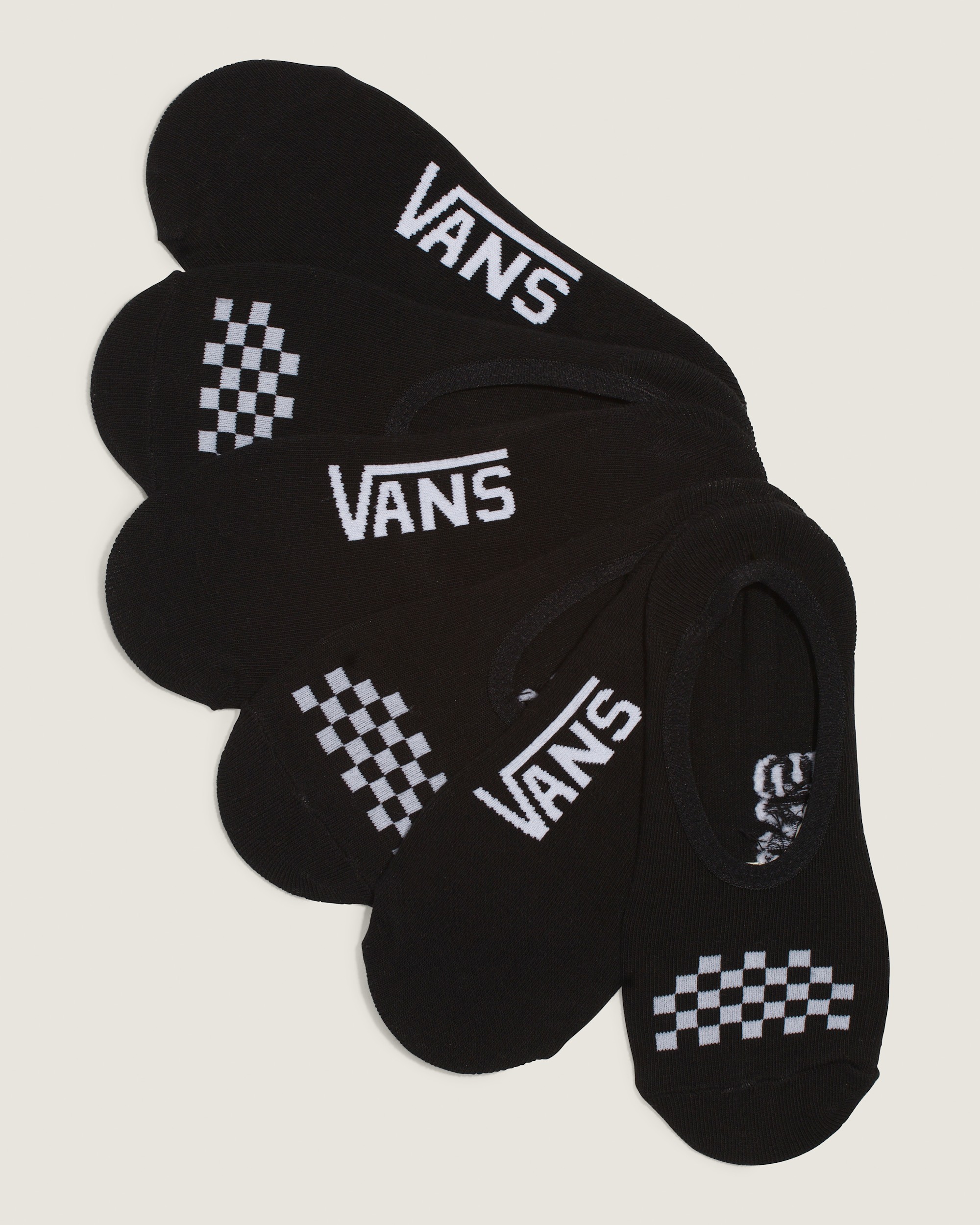 Classic Canoodle Socks 3Pack VANS Black  White HERO