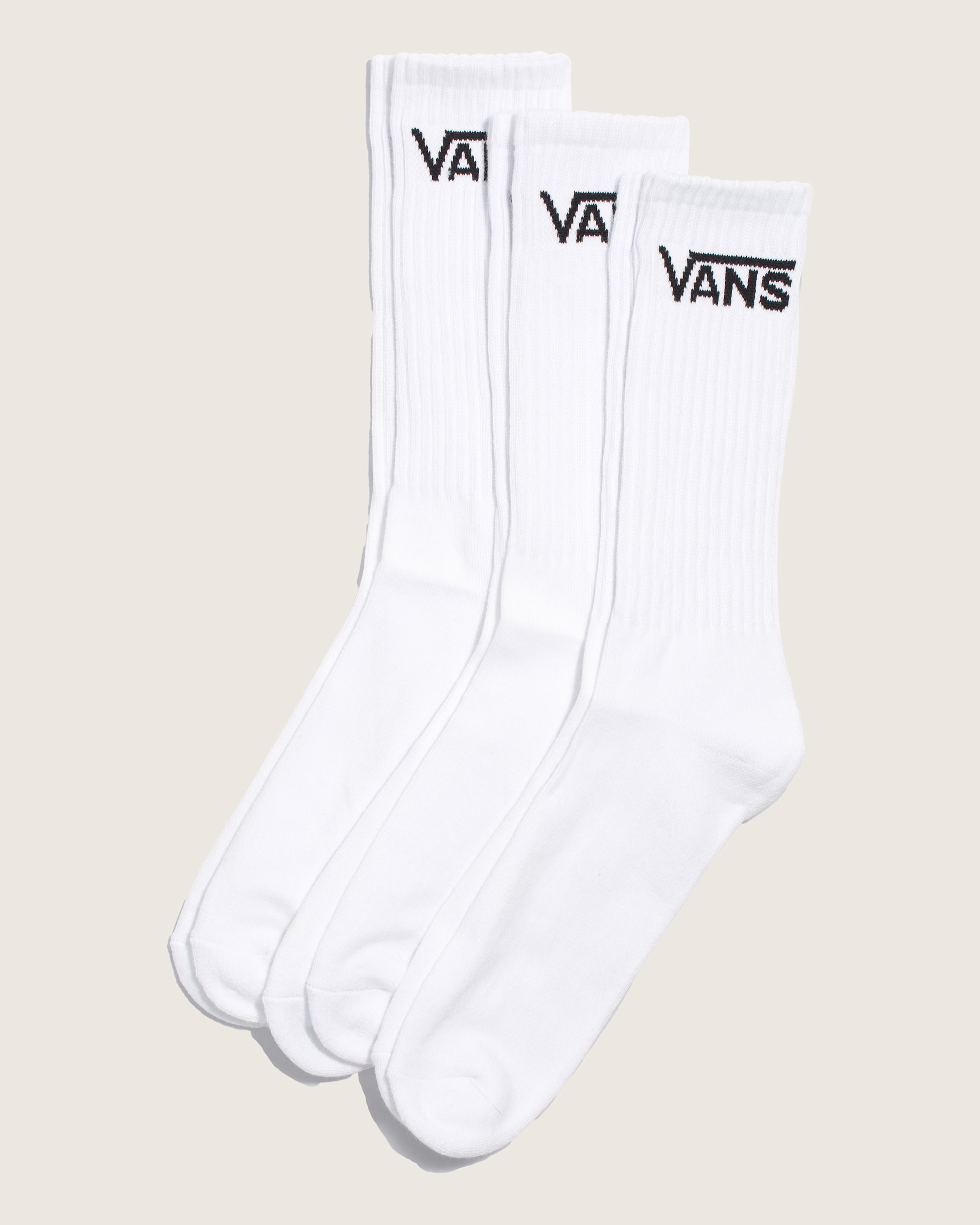 Kids Classic Crew Socks VANS White HERO