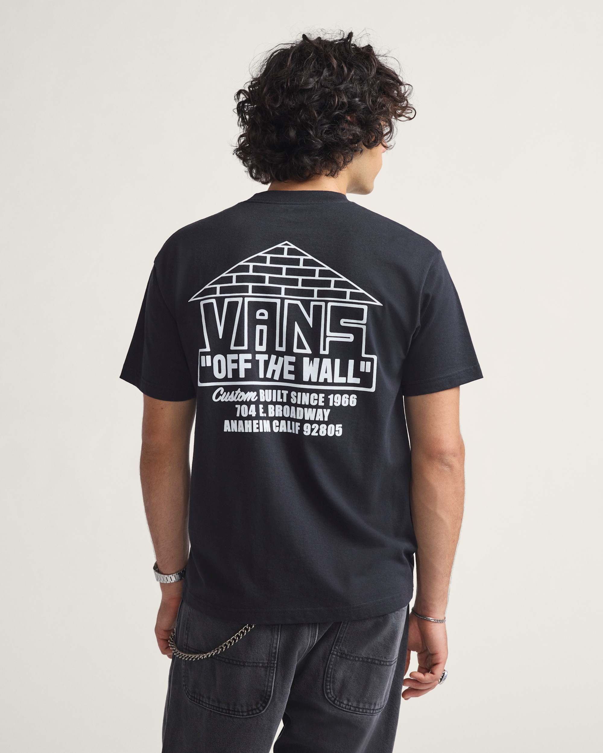 Custom Built TShirt VANS Black ALT2