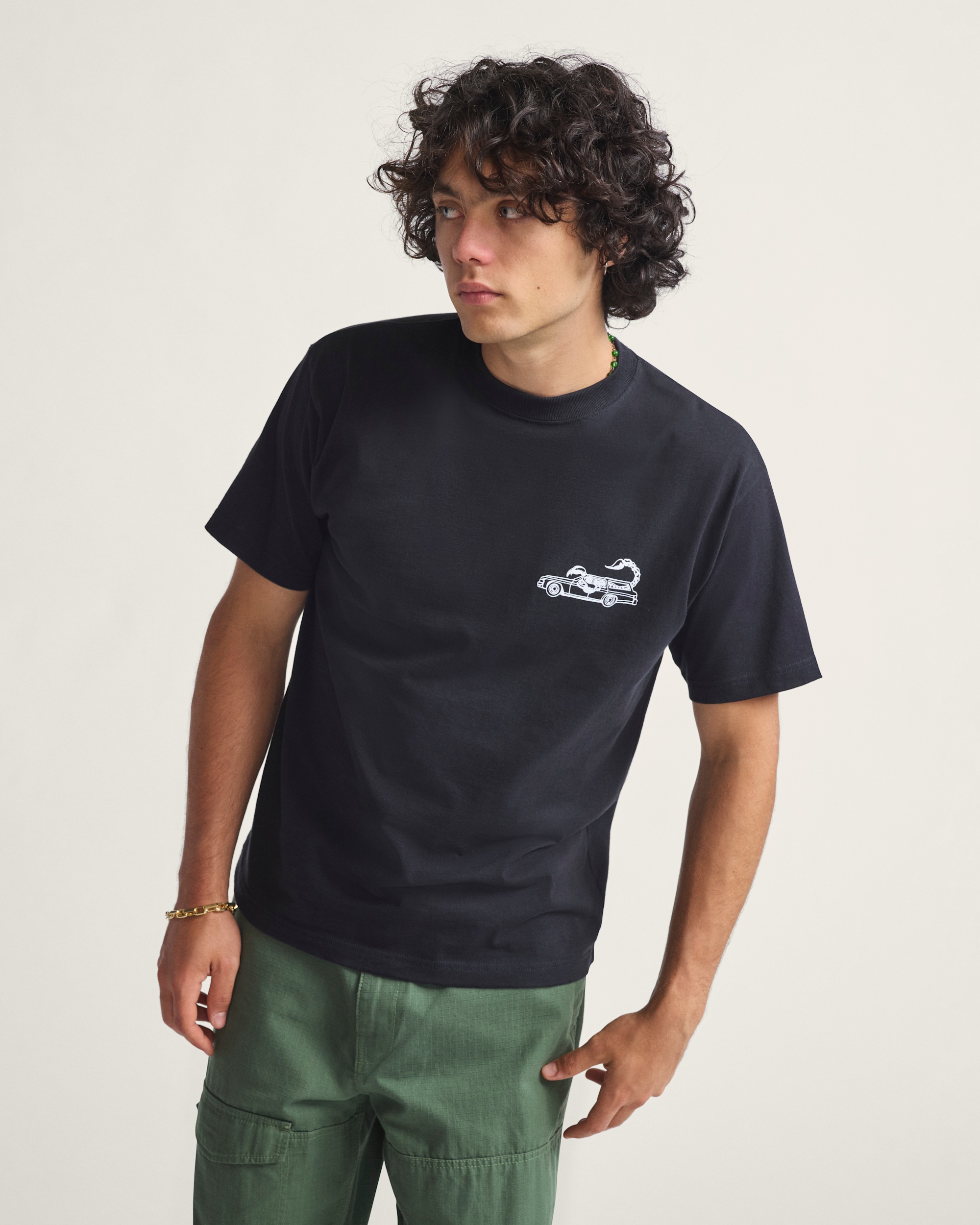 Sting Wagon TShirt VANS Black ALT1