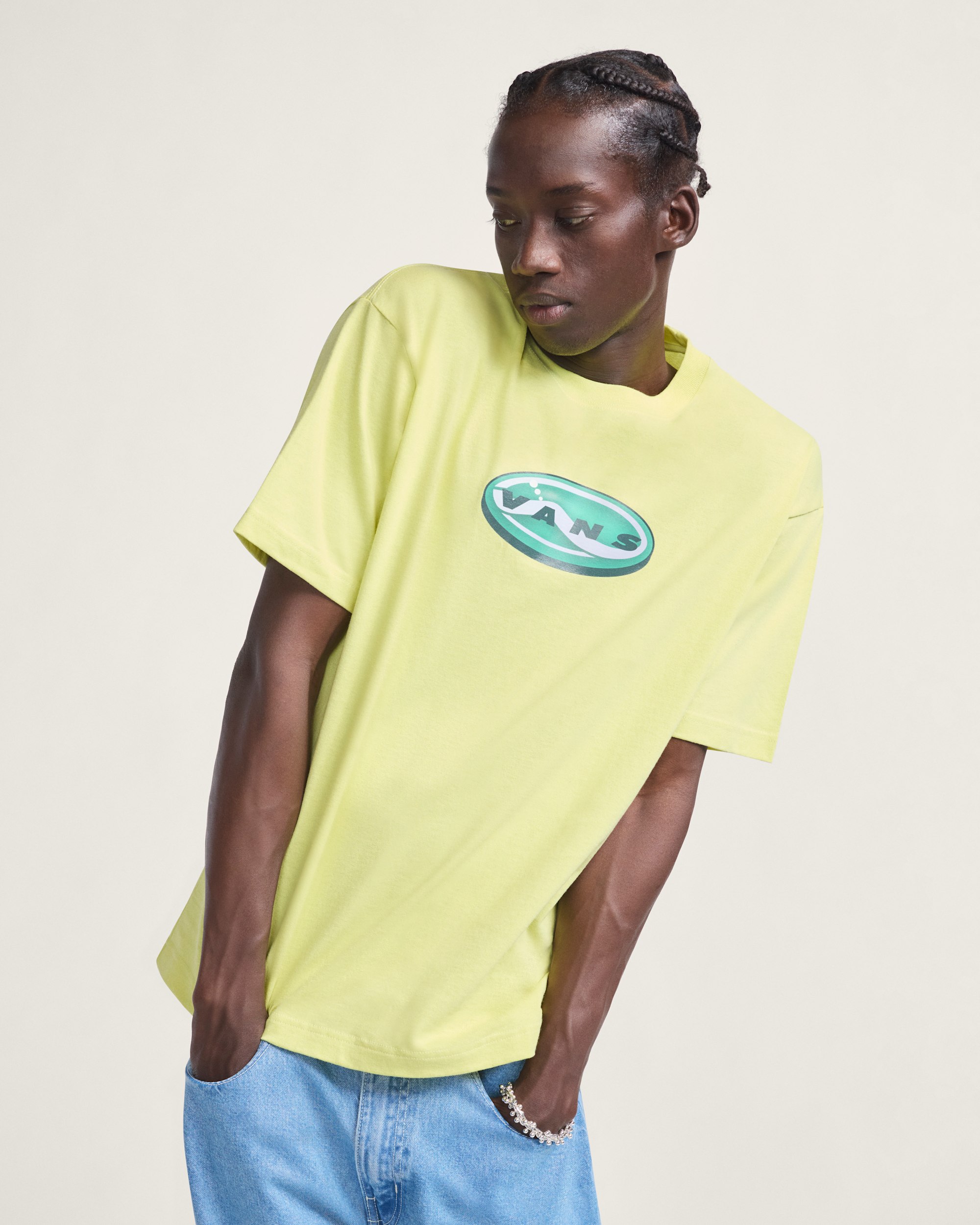 3D Retroval TShirt VANS Canary Yellow ALT1