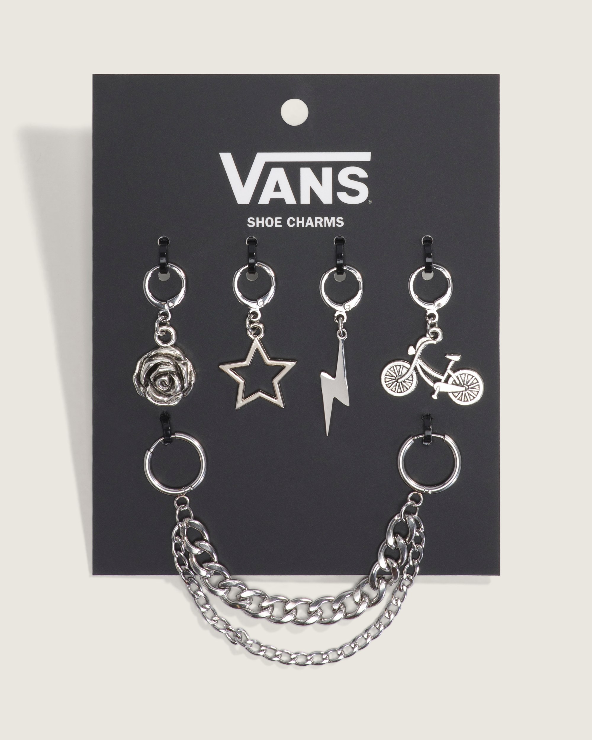 Vans Waffle Shop Bold and Bloom Shoe Charm Set VANS Grey HERO