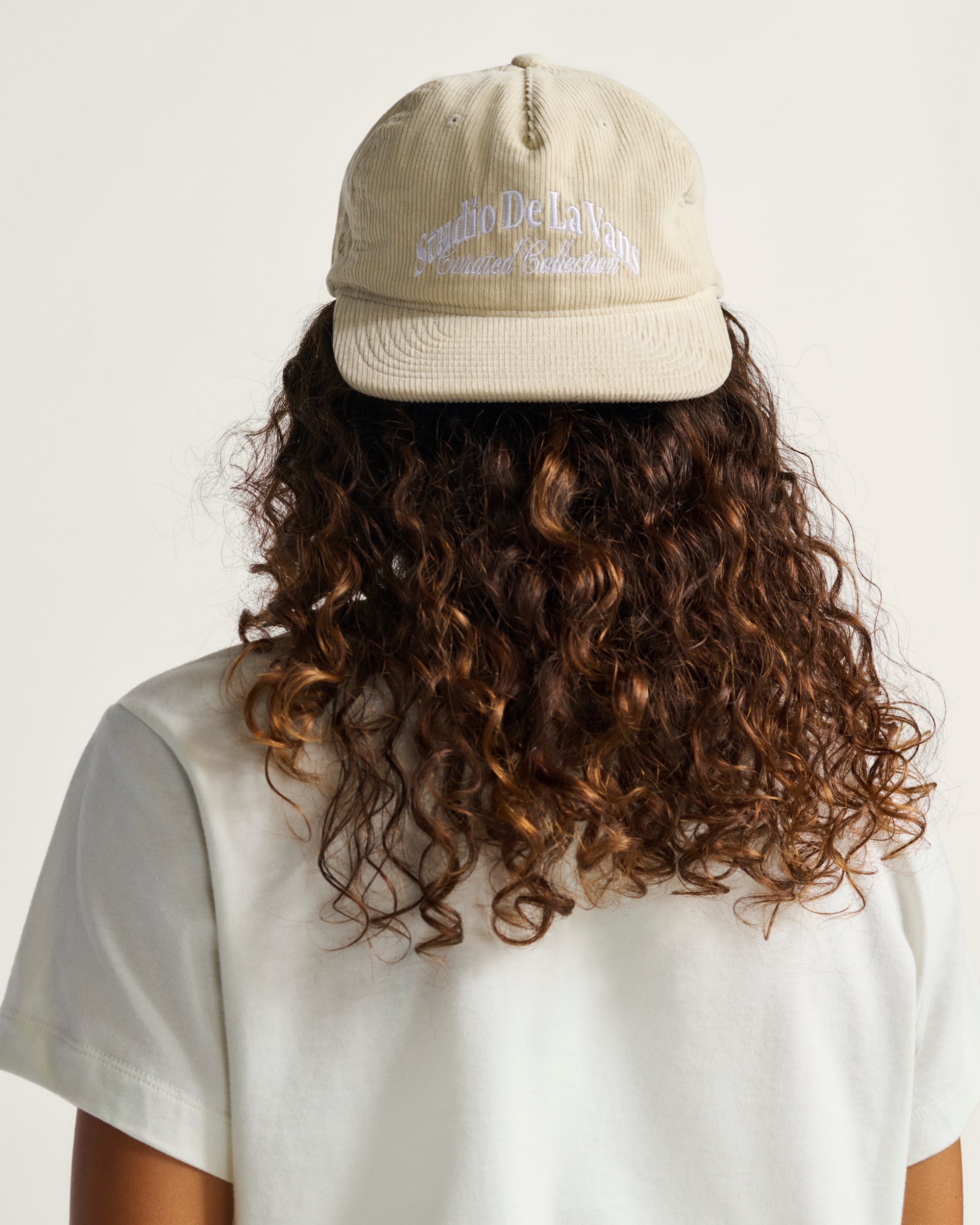 Studio Vans Snapback Hat VANS Oatmeal Beige ALT3