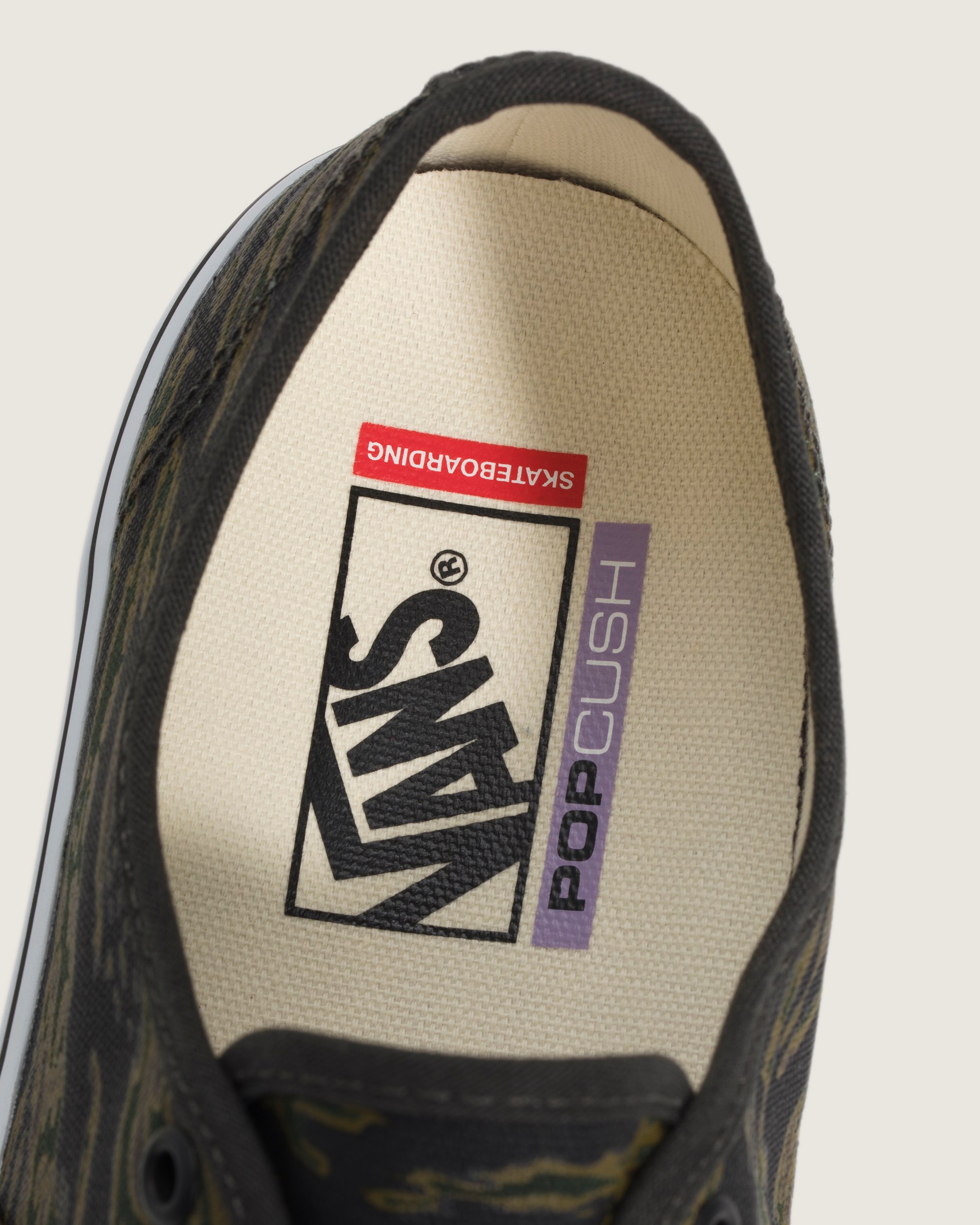 Skate Authentic Shoe VANS Camo Green  Black ALT4