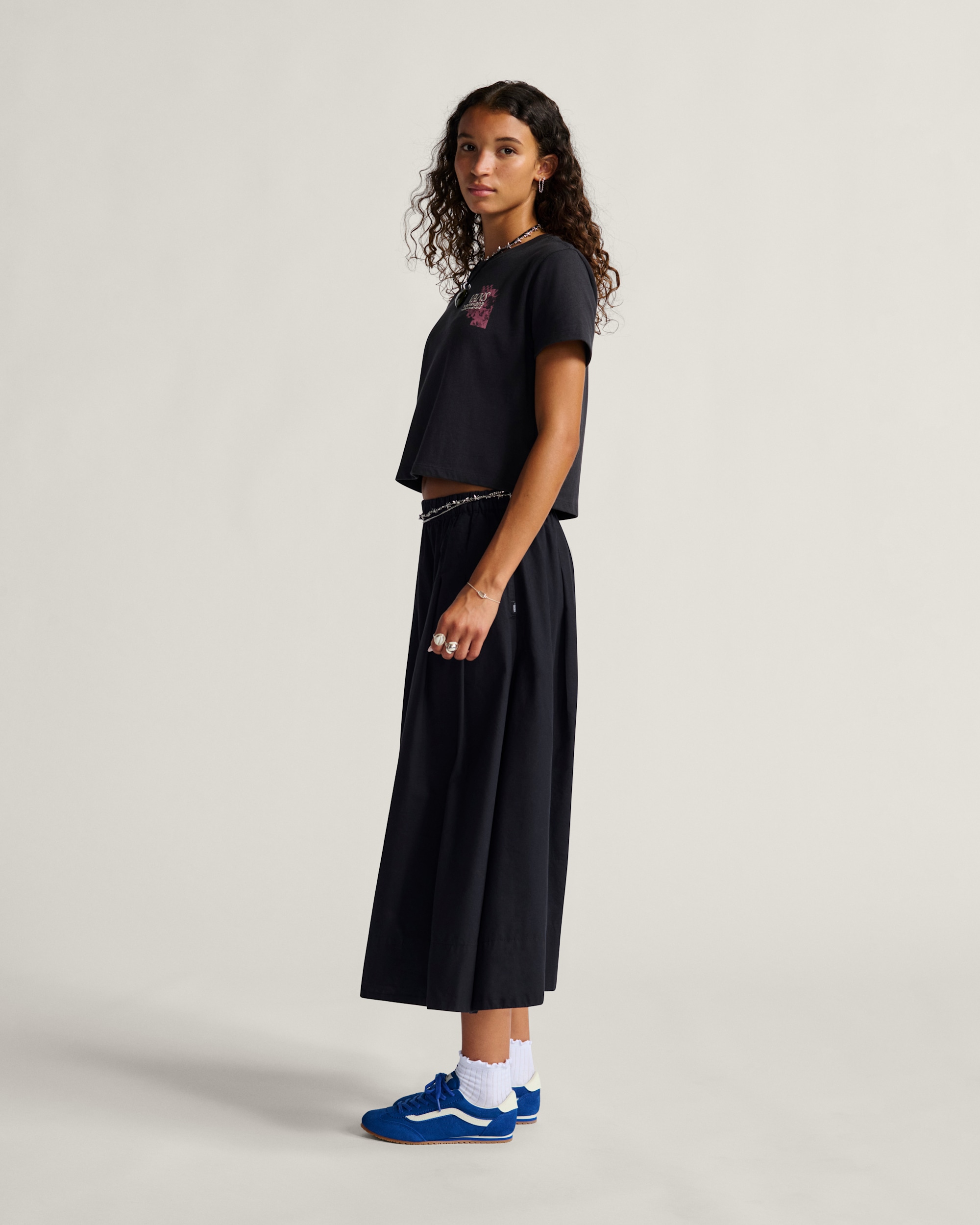 Francesca Full Skirt VANS Black ALT3