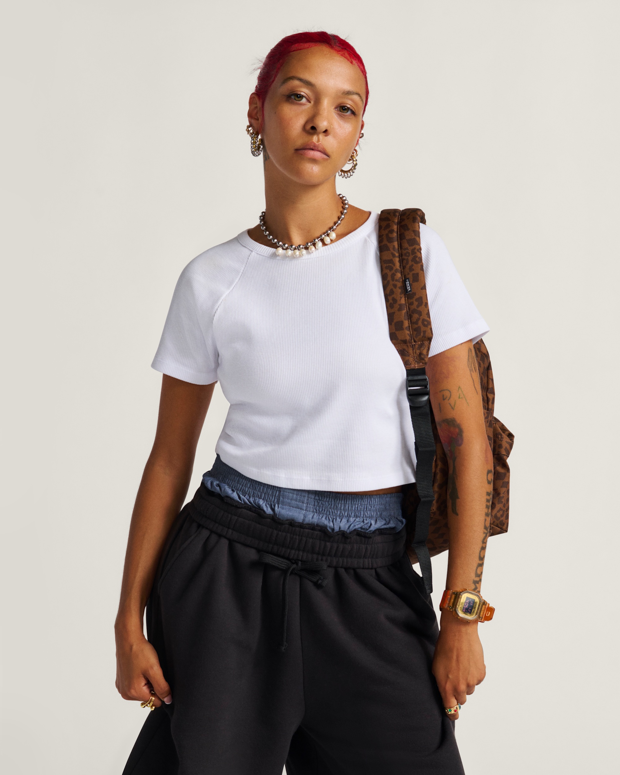 Drew Baby TShirt VANS White ALT1