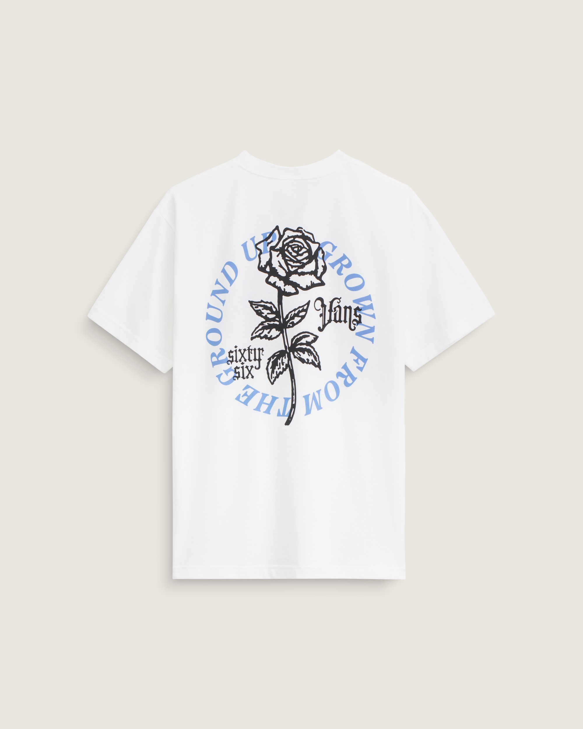 Grown From The Ground Up TShirt VANS White HERO
