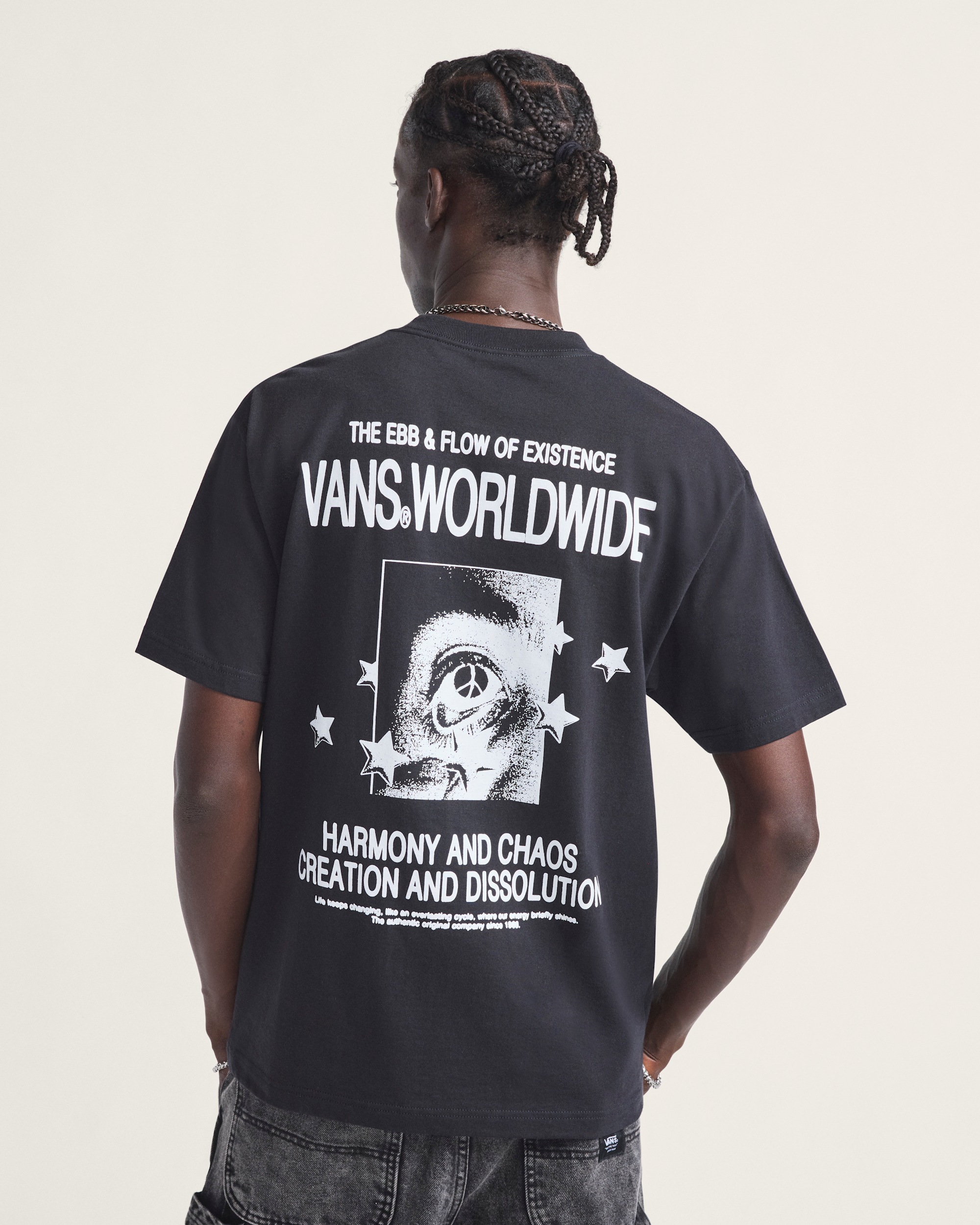 Chaos TShirt VANS Black ALT2