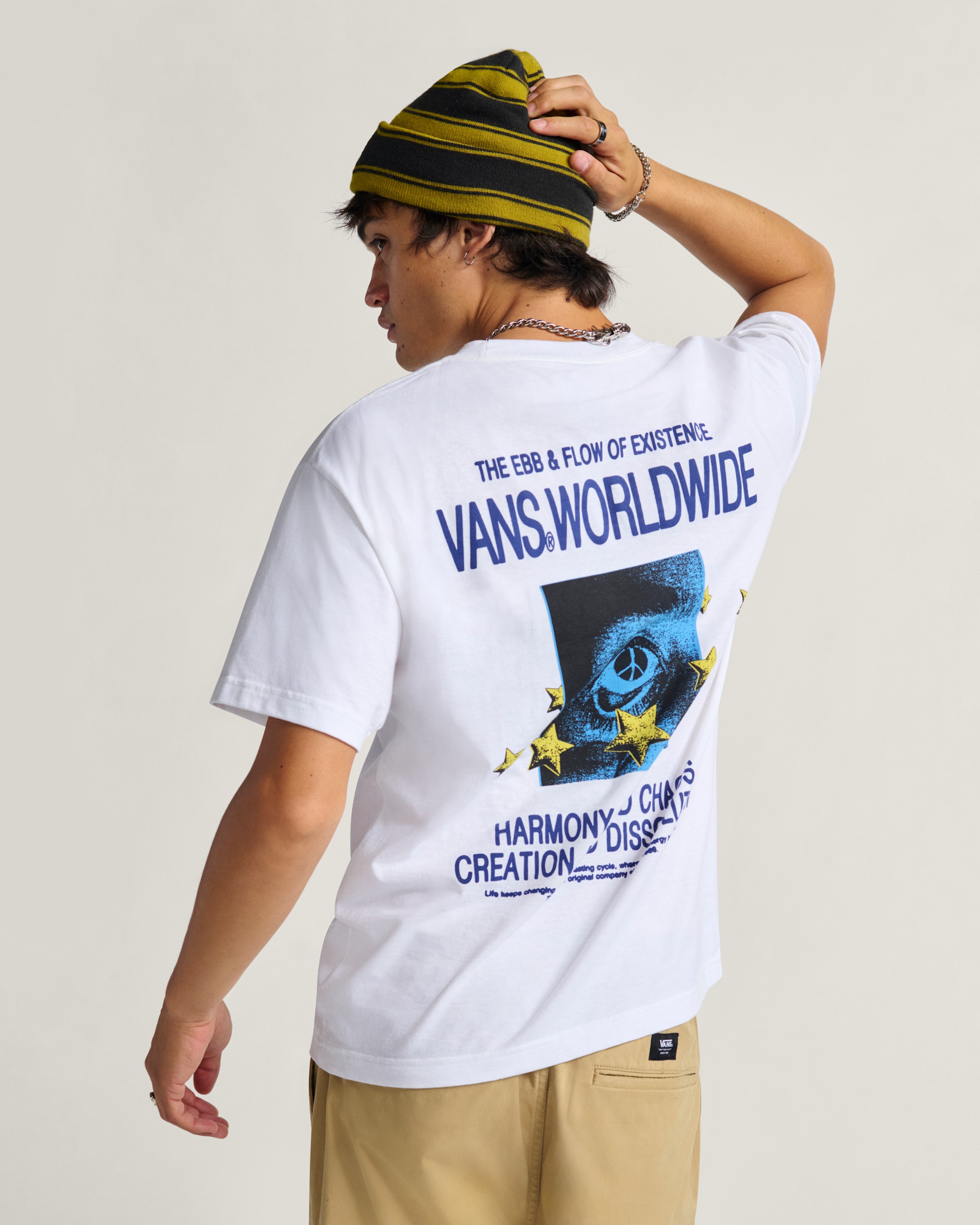 Chaos TShirt VANS White ALT2