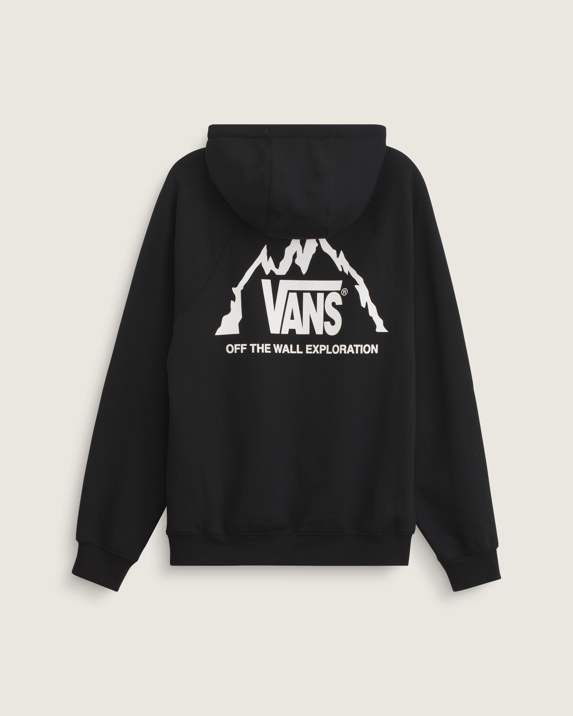 Crestline Logo Pullover Hoodie VANS Black HERO