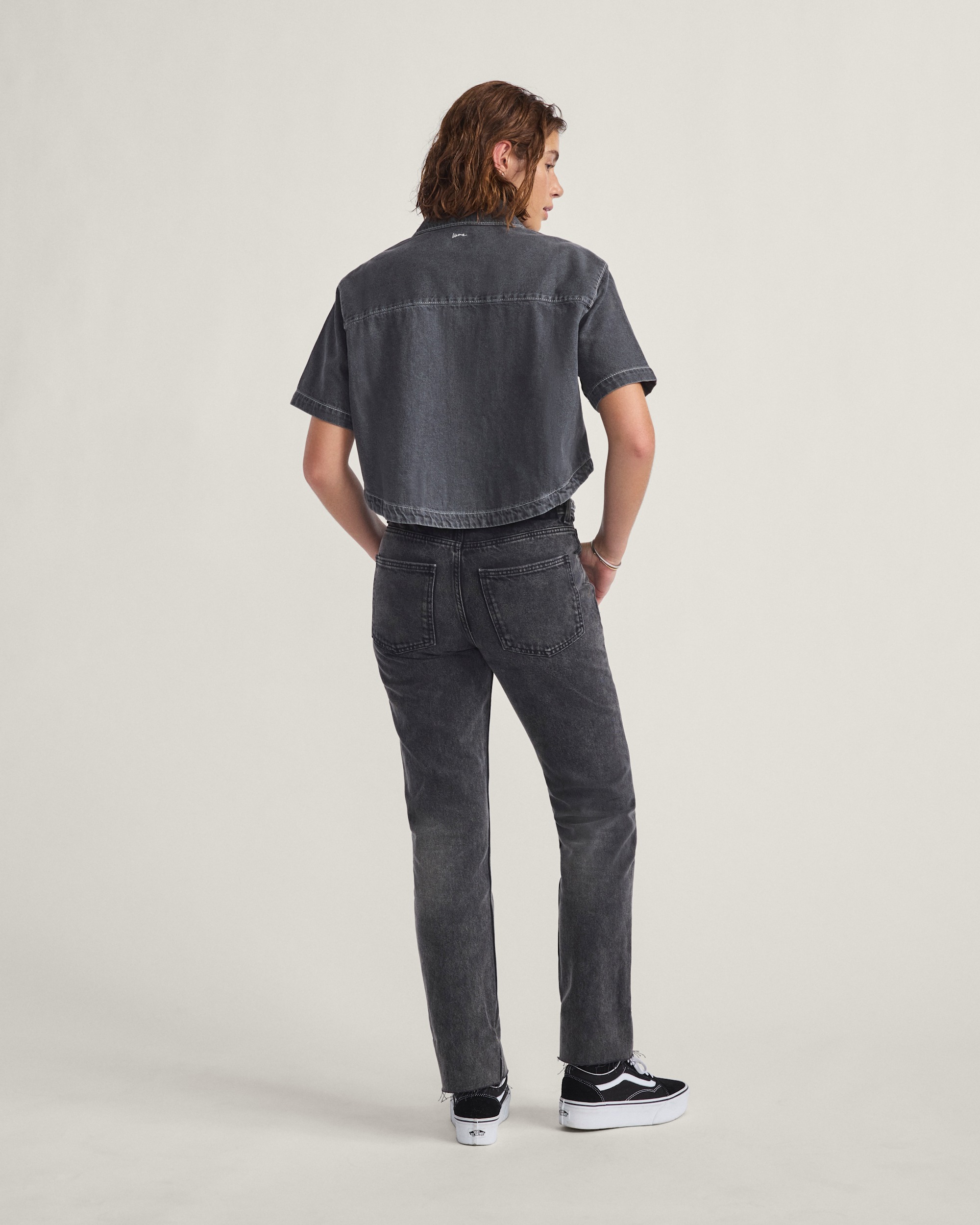Annabelle Pants VANS Stonewash Black ALT3