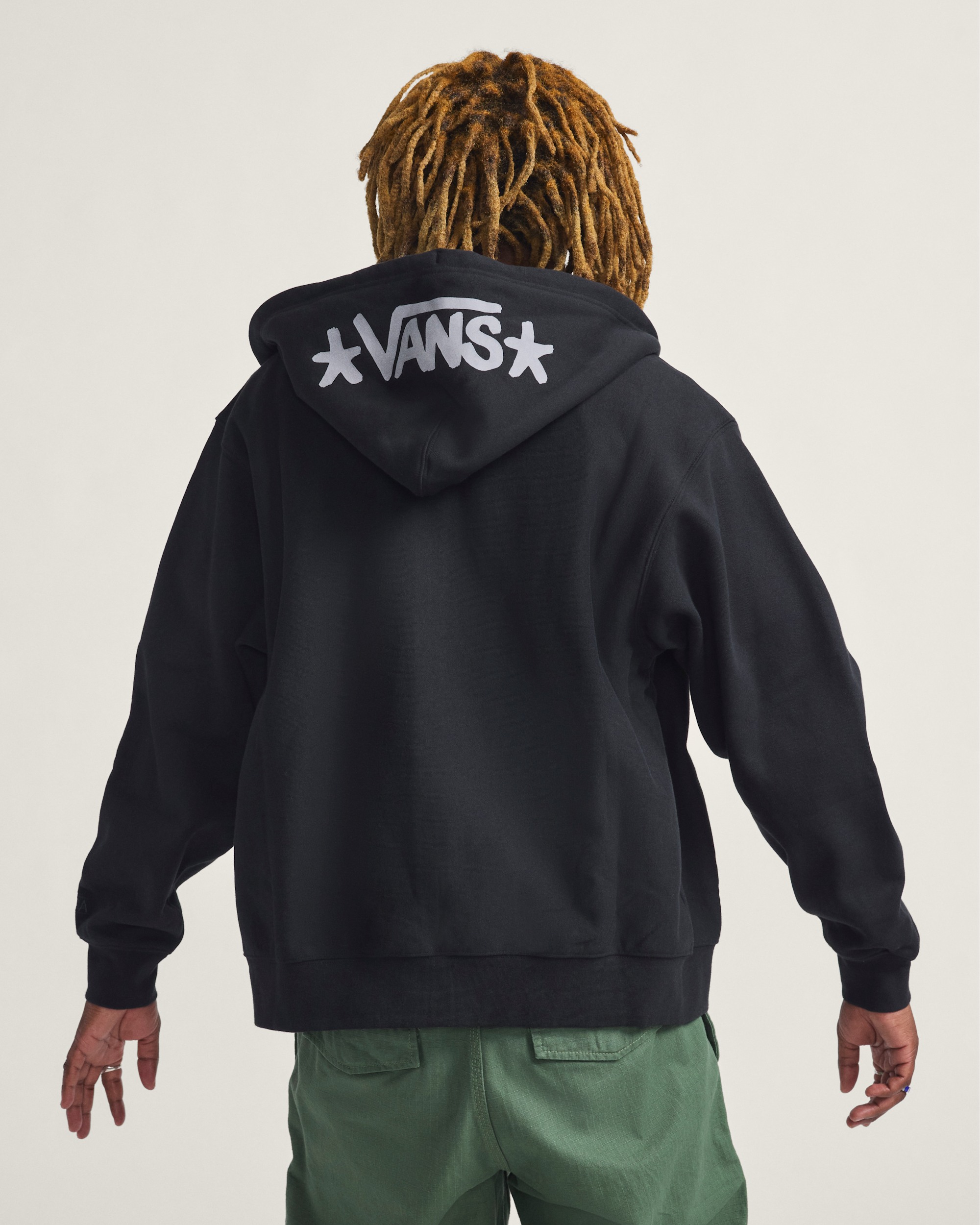 Skate Zip Hoodie by Atiba Jefferson in Atiba Black | Vans