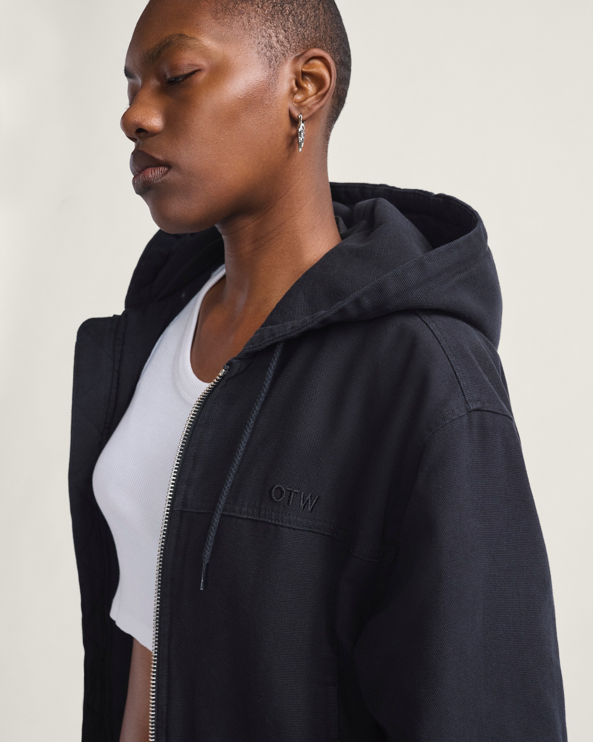 OTW Hooded Jacket VANS Black ALT4