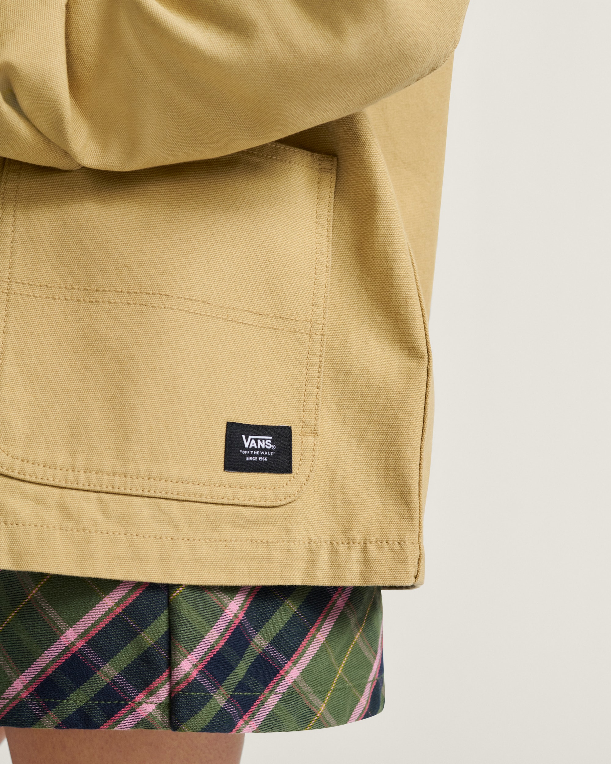 Drill Chore Coat VANS Tan Brown ALT4