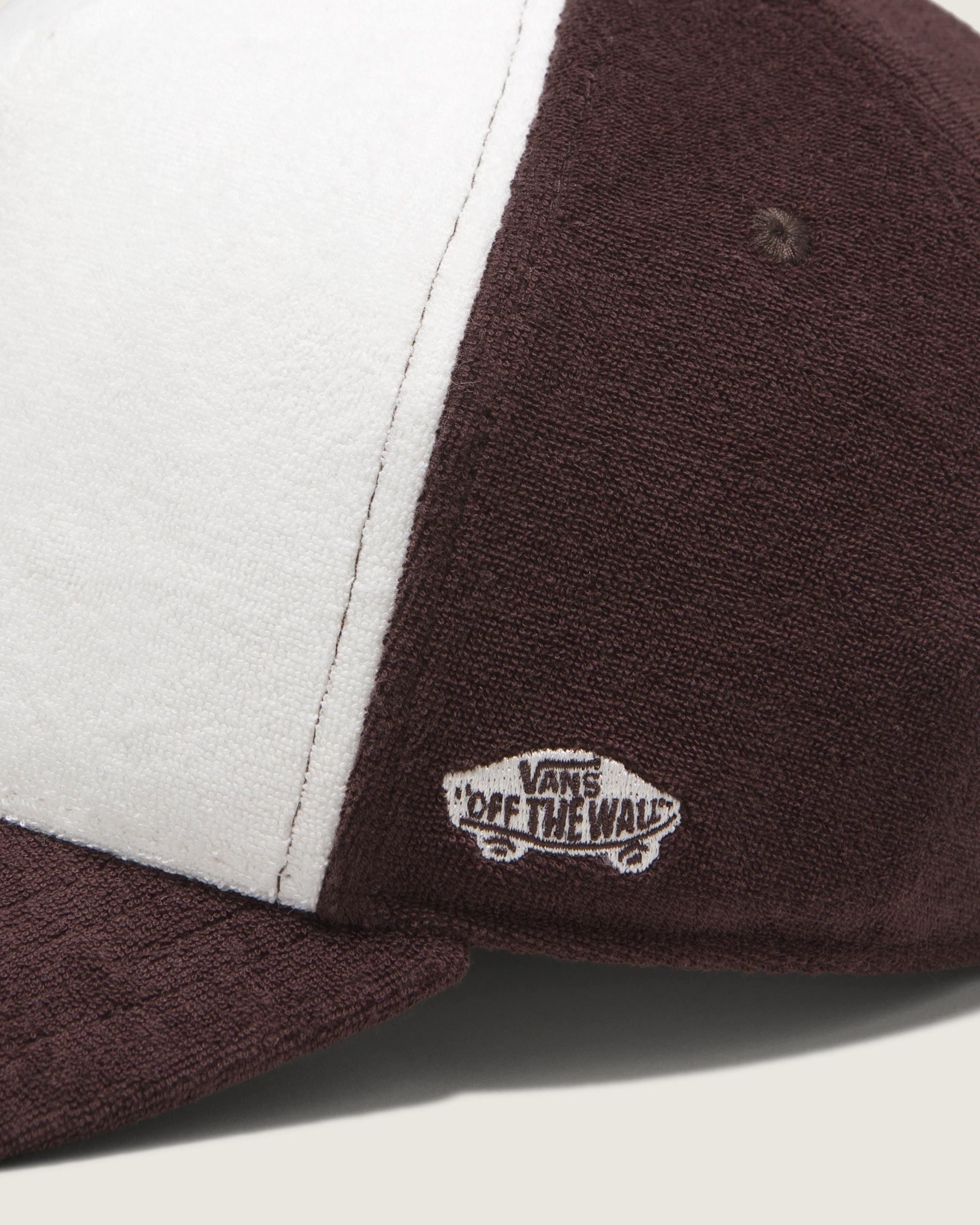 Data System Strapback Hat VANS Turkish Coffee Brown  White ALT1