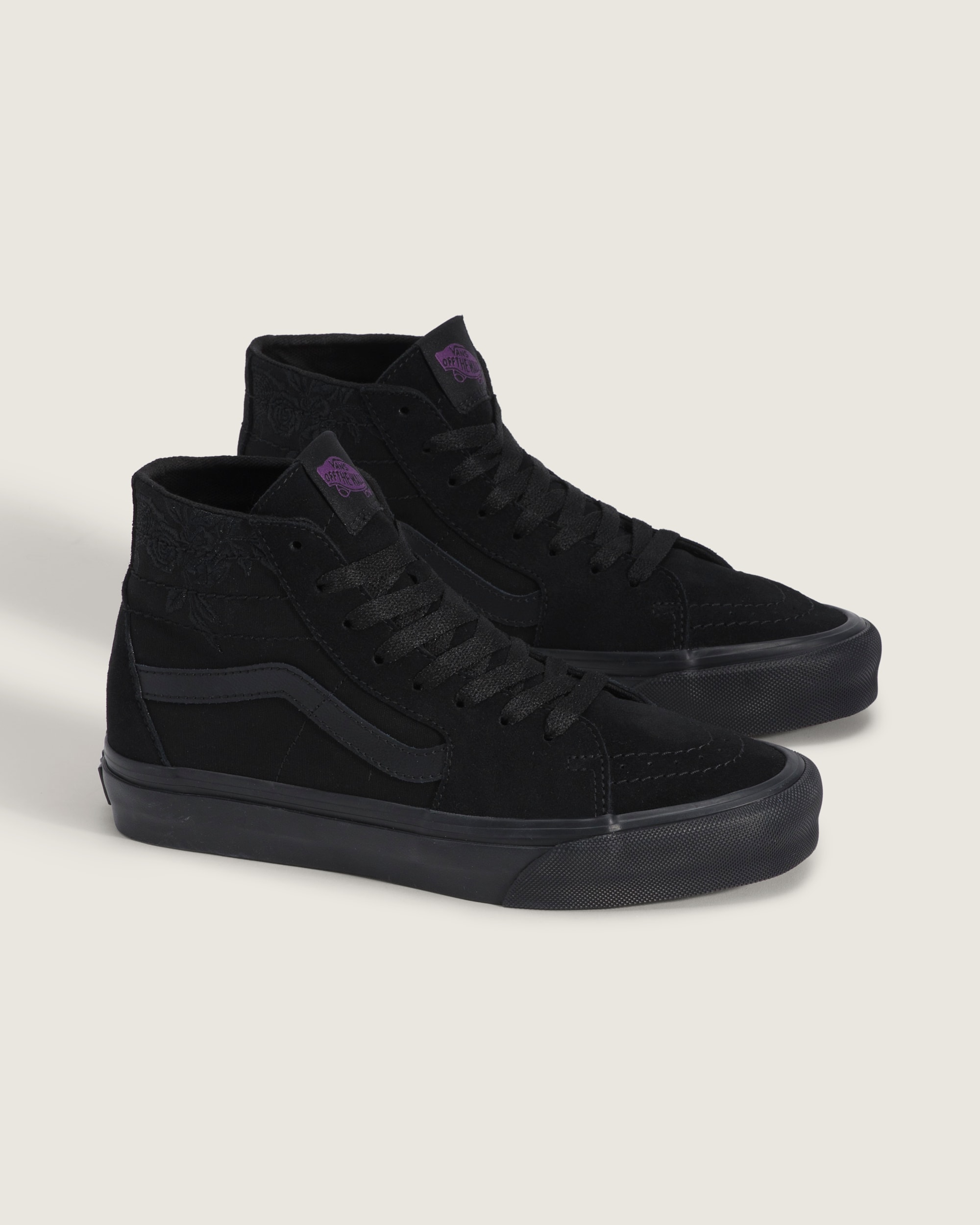 Sk8Hi Tapered Halloween Shoe VANS In The Shadows Black ALT1