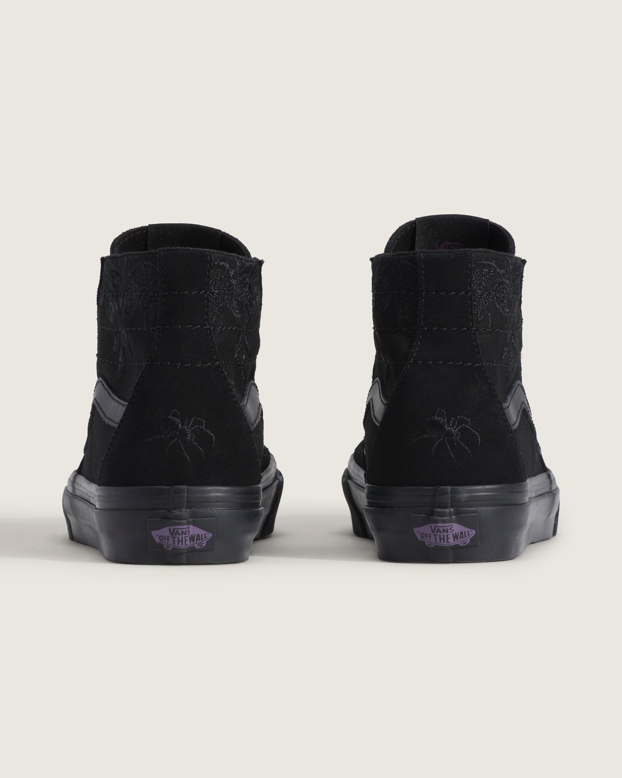 Sk8Hi Tapered Halloween Shoe VANS In The Shadows Black ALT3