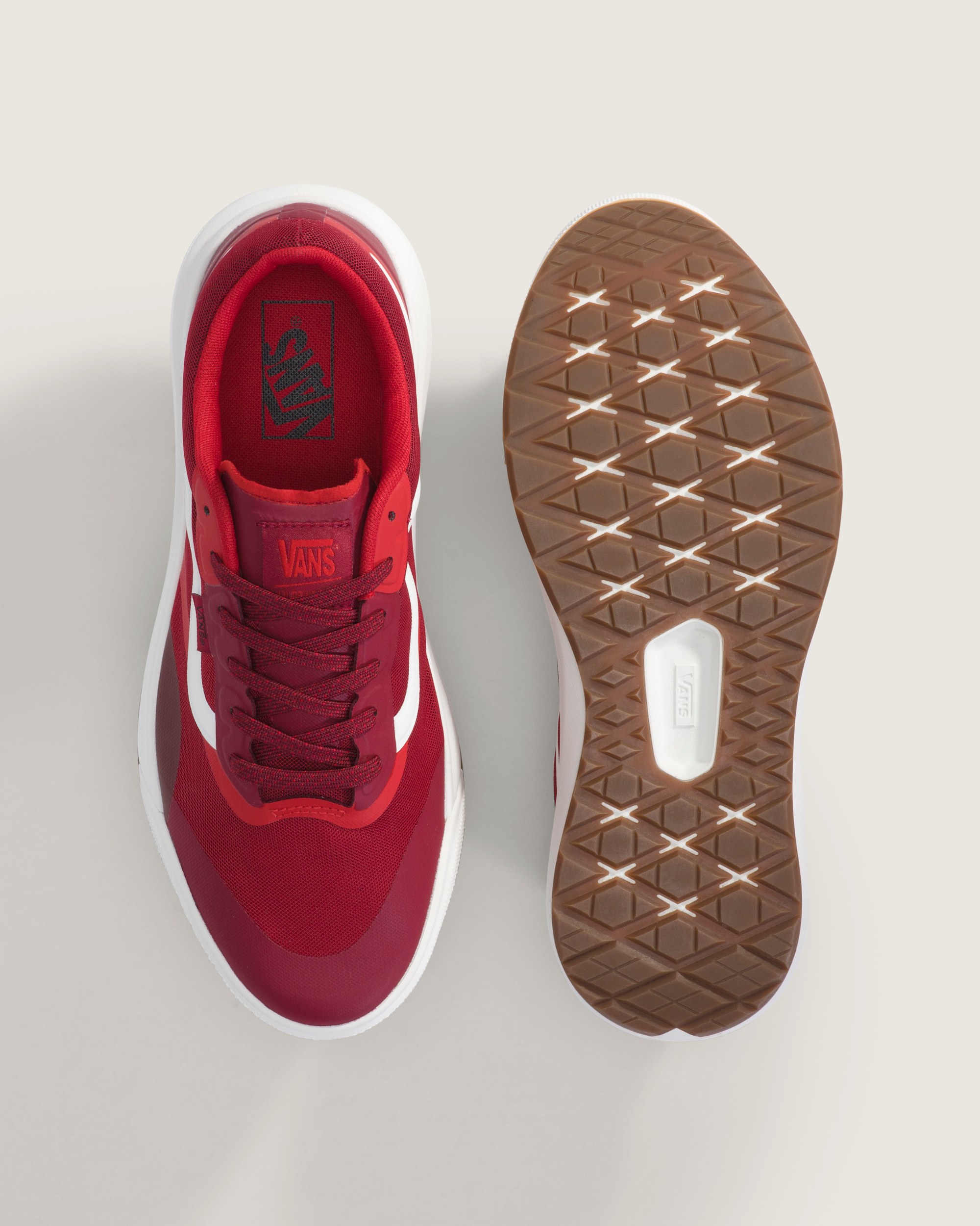 UltraRange 20 Shoe VANS Bordeaux Red  Marshmallow White ALT2