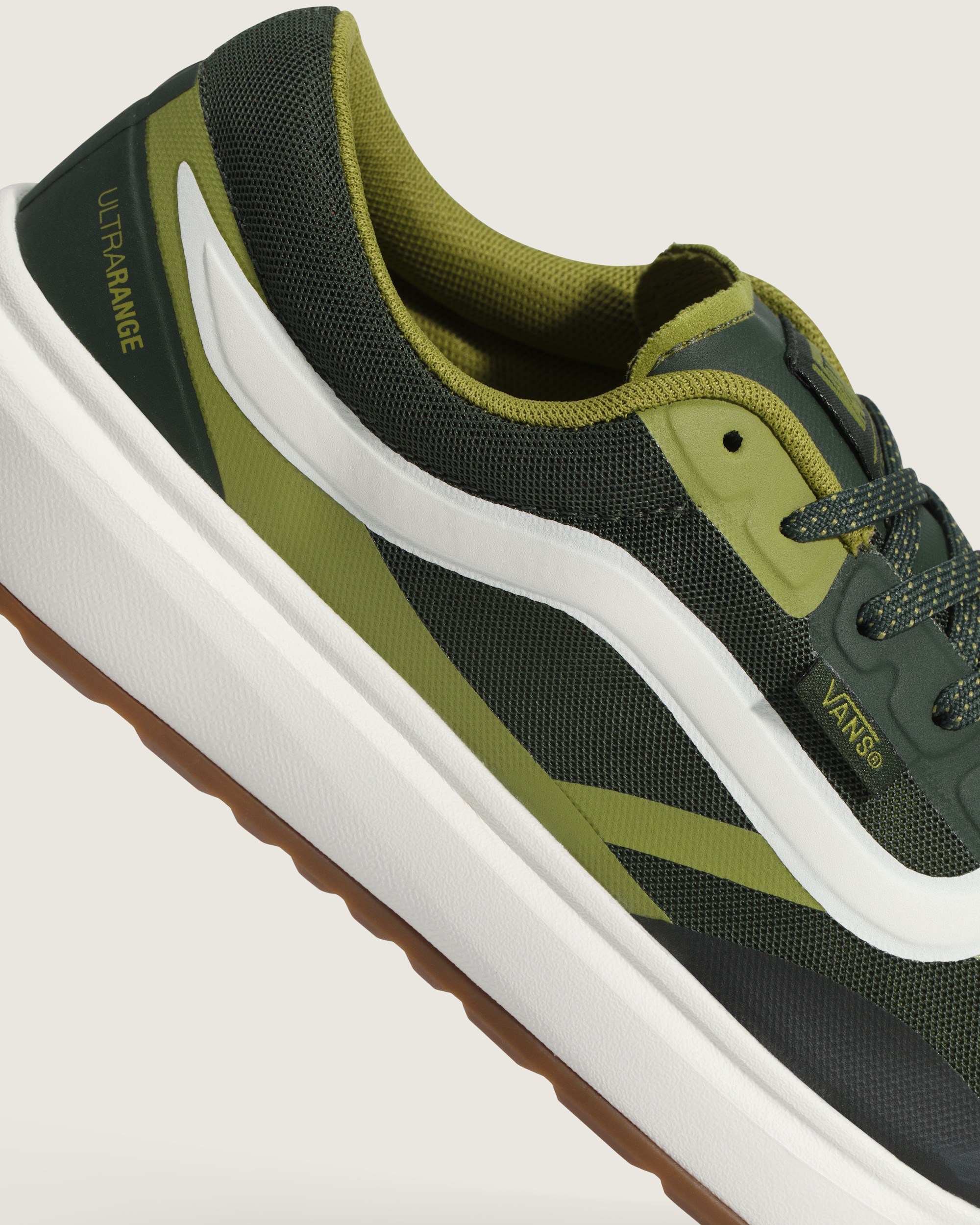 UltraRange 20 Shoe VANS Kelp Green  Marshmallow White ALT6