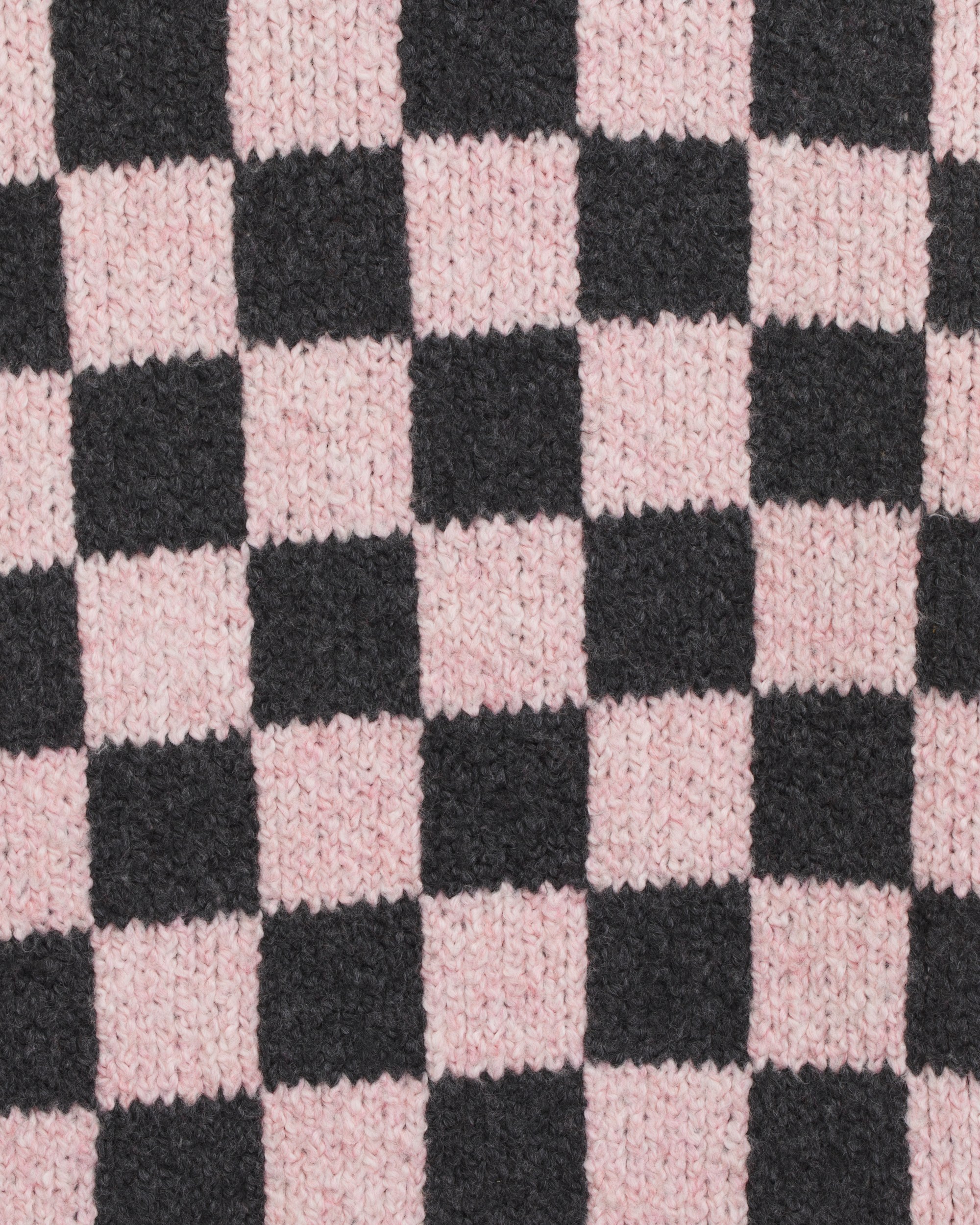 Cameron Sweater VANS Checkerboard Grey  Pink ALT2