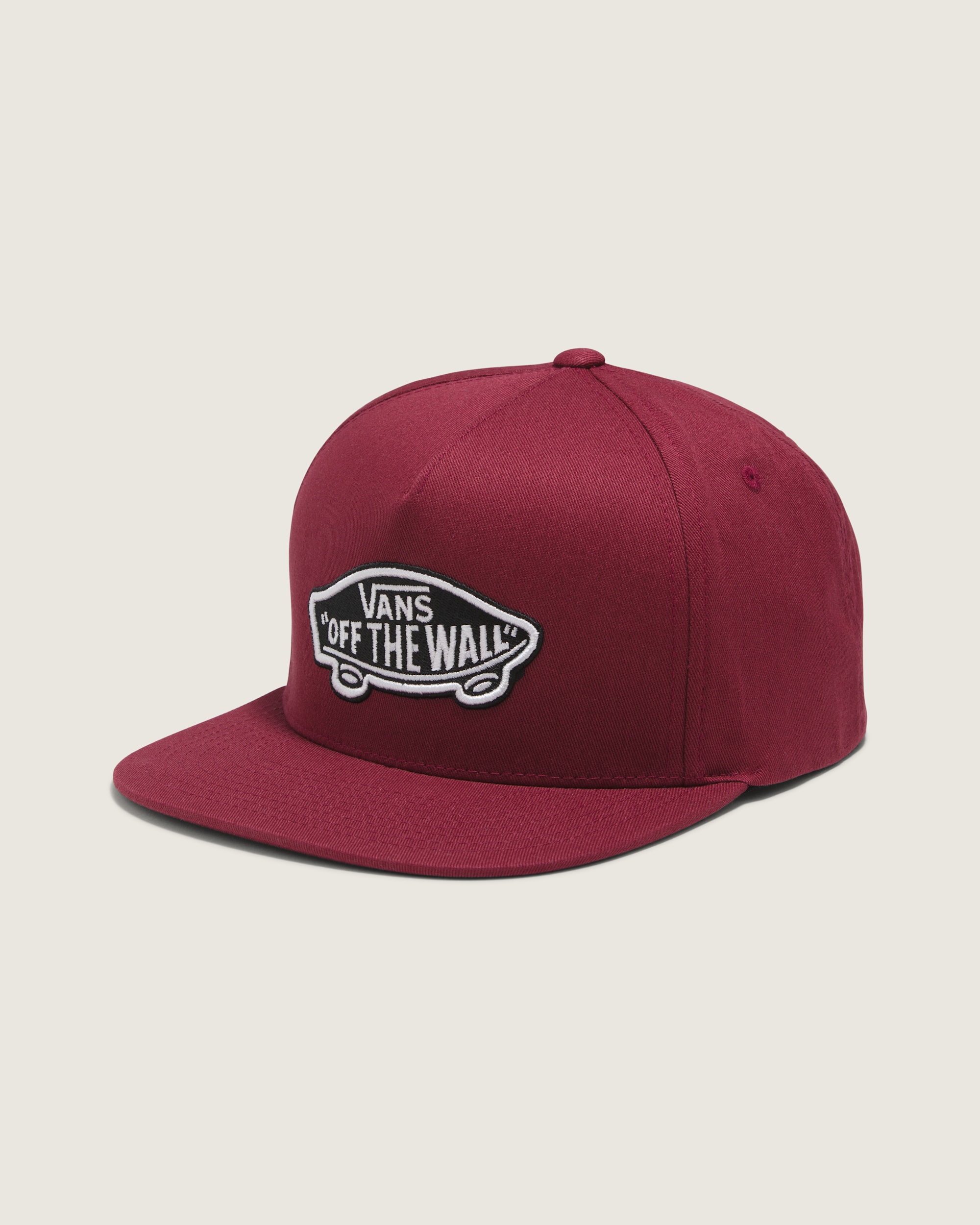 Classic Vans Snapback Hat VANS Rhododendron Red HERO