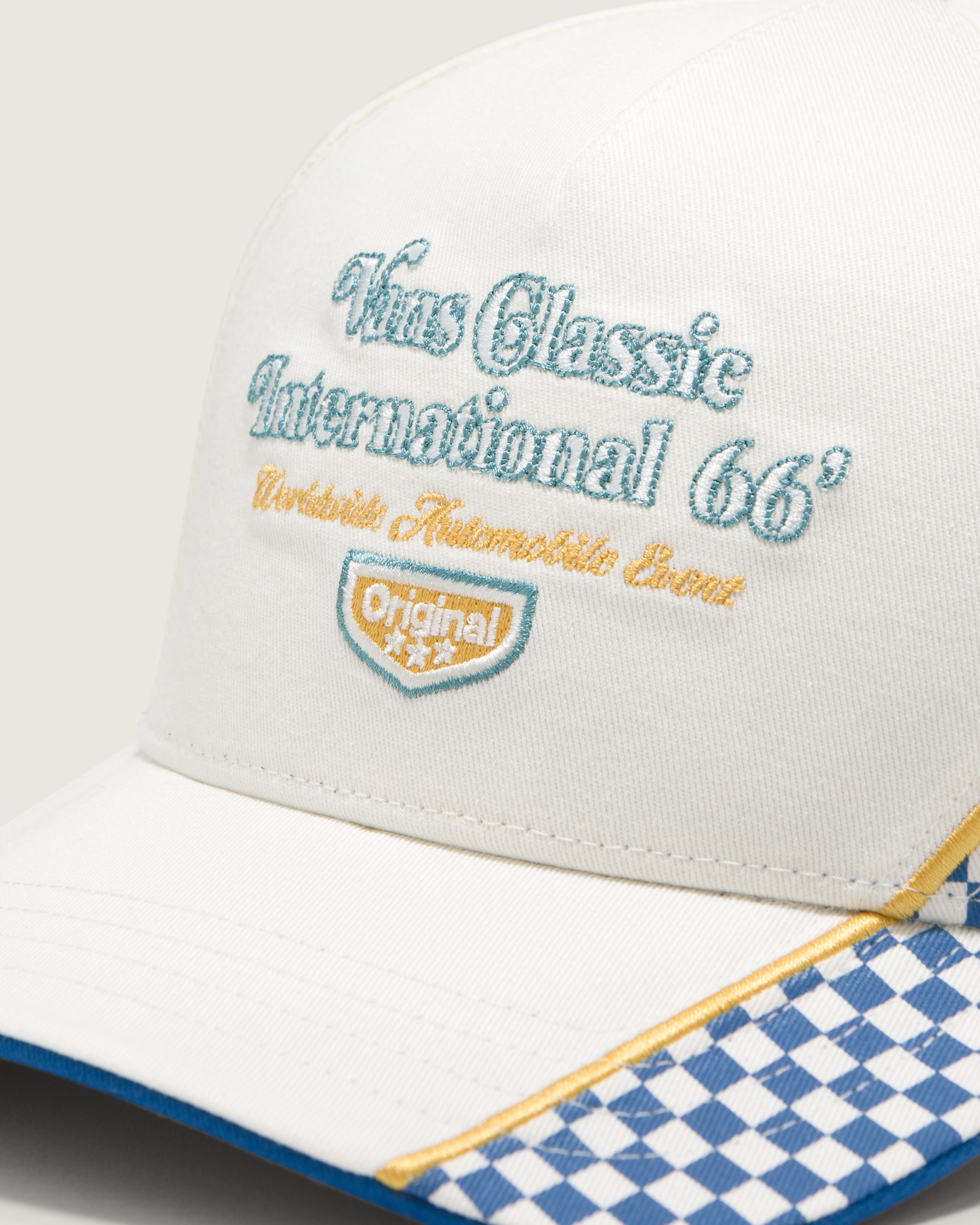 Vans Classic Strapback Hat VANS White  Blue ALT1