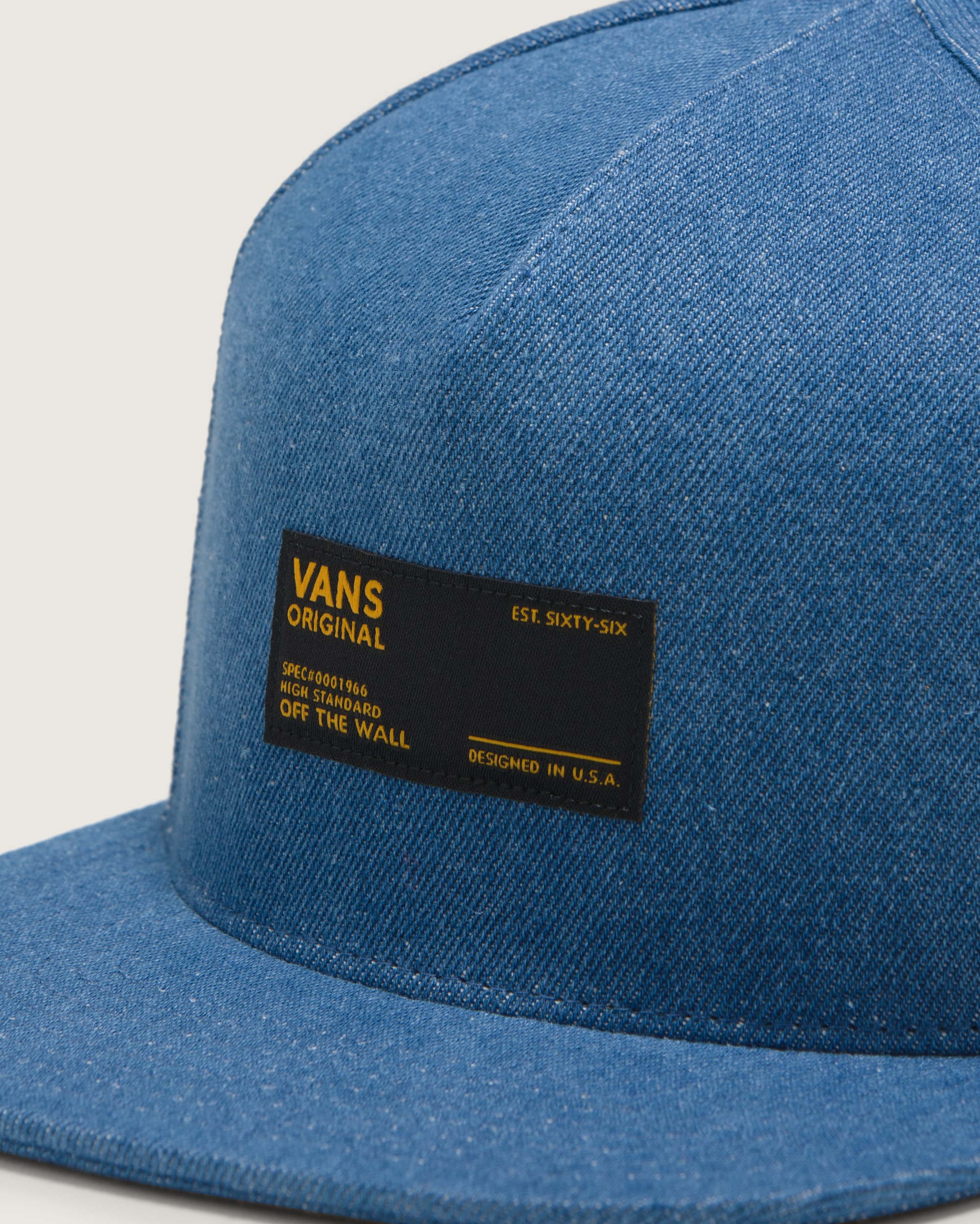 Ravenna Snapback Hat VANS Stonewash Blue ALT1