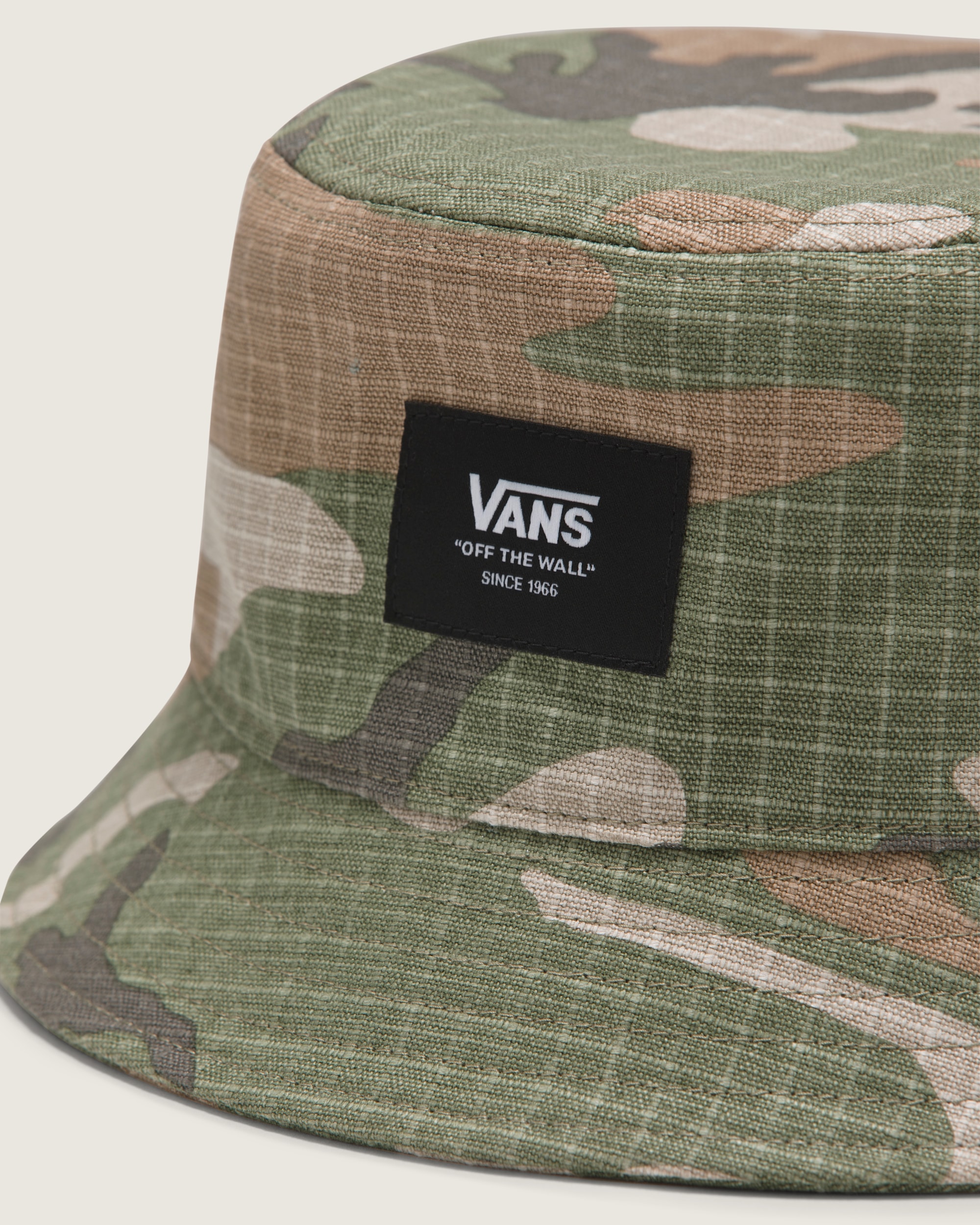 Vans Patch Bucket Hat VANS Vintage Camo Brown  Green ALT1