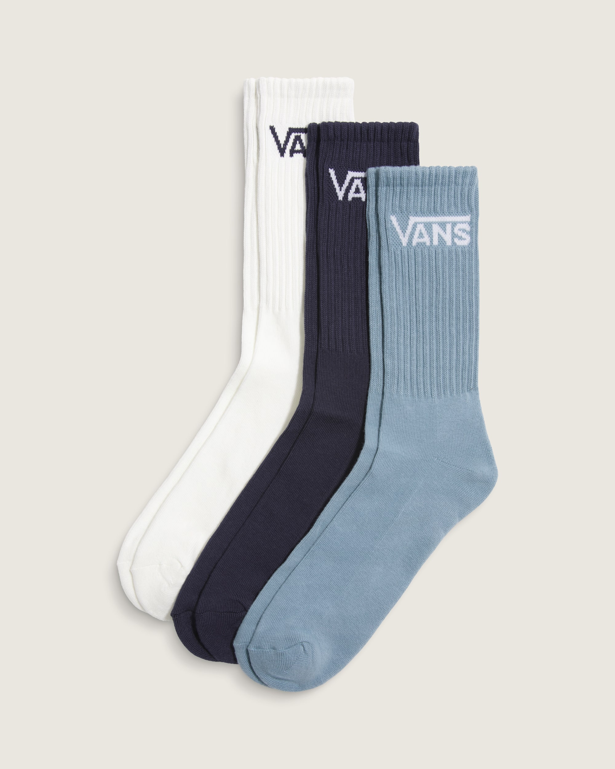 Classic Crew Socks VANS Parisian Night Blue  White HERO