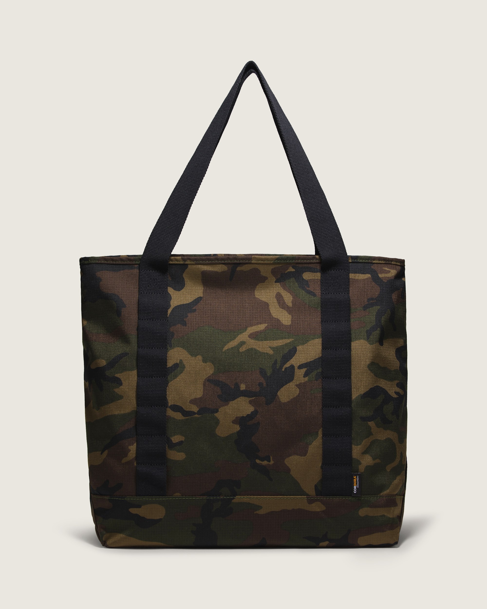 Pergs Zip Tote Bag VANS Camo Black  Green ALT2