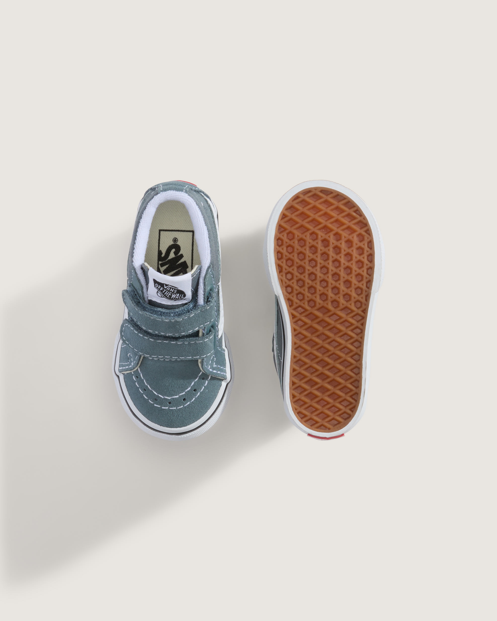 Toddler SK8Mid V Shoe VANS Stormy Weather Blue ALT2