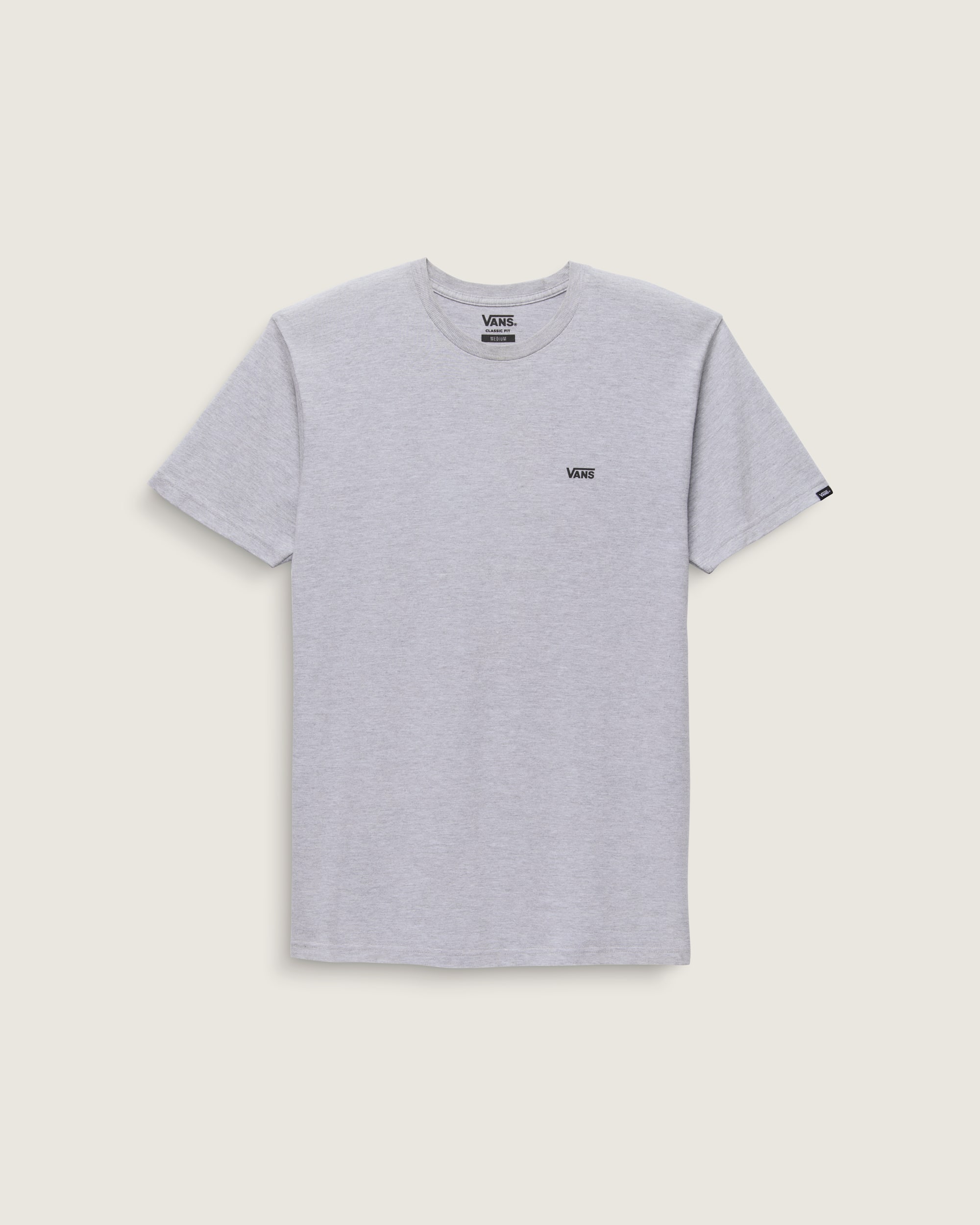 Left Chest Logo TShirt VANS Heather Grey ALT3