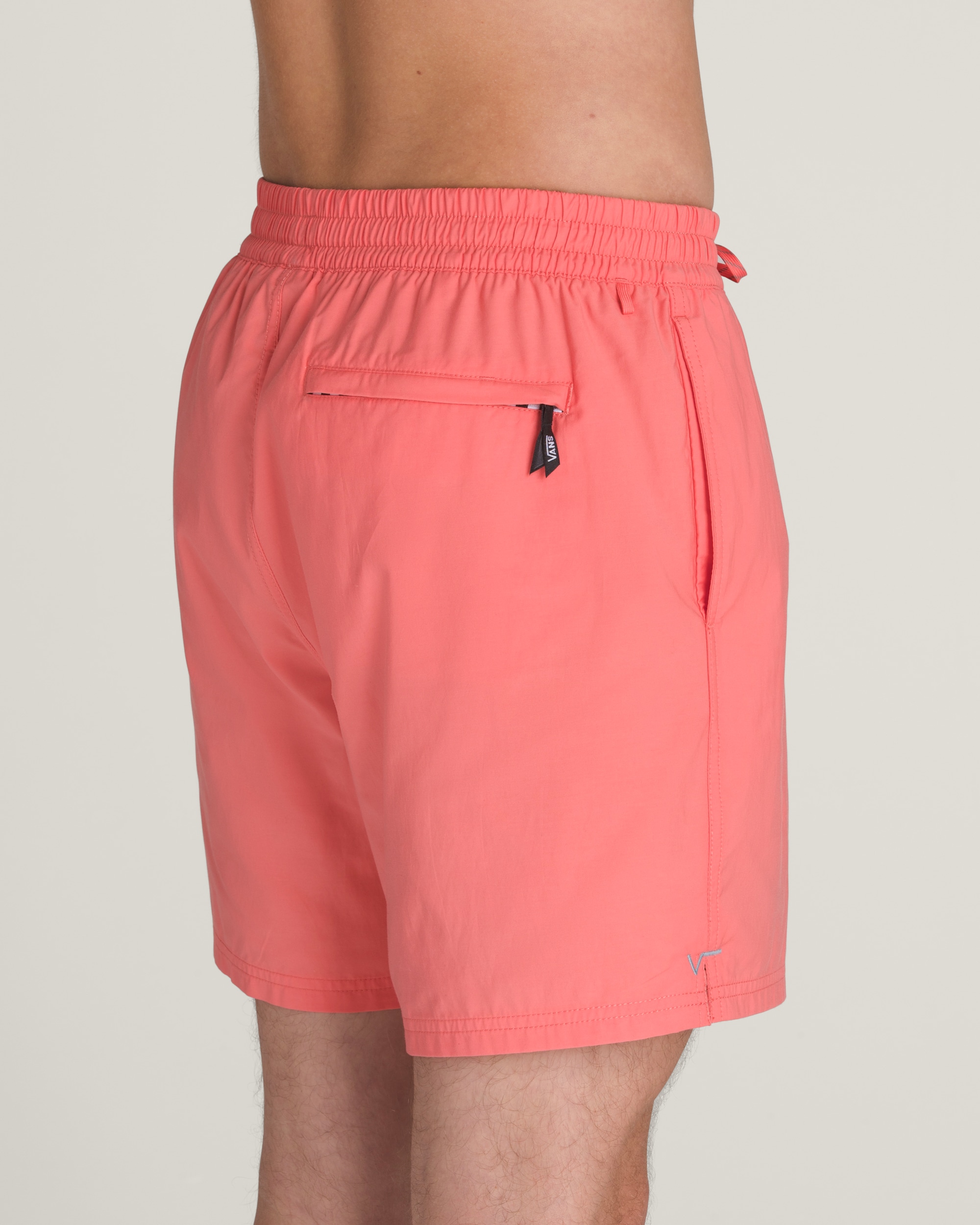 Primary Solid Elastic 17 Boardshorts VANS Porcelain Rose Pink ALT3