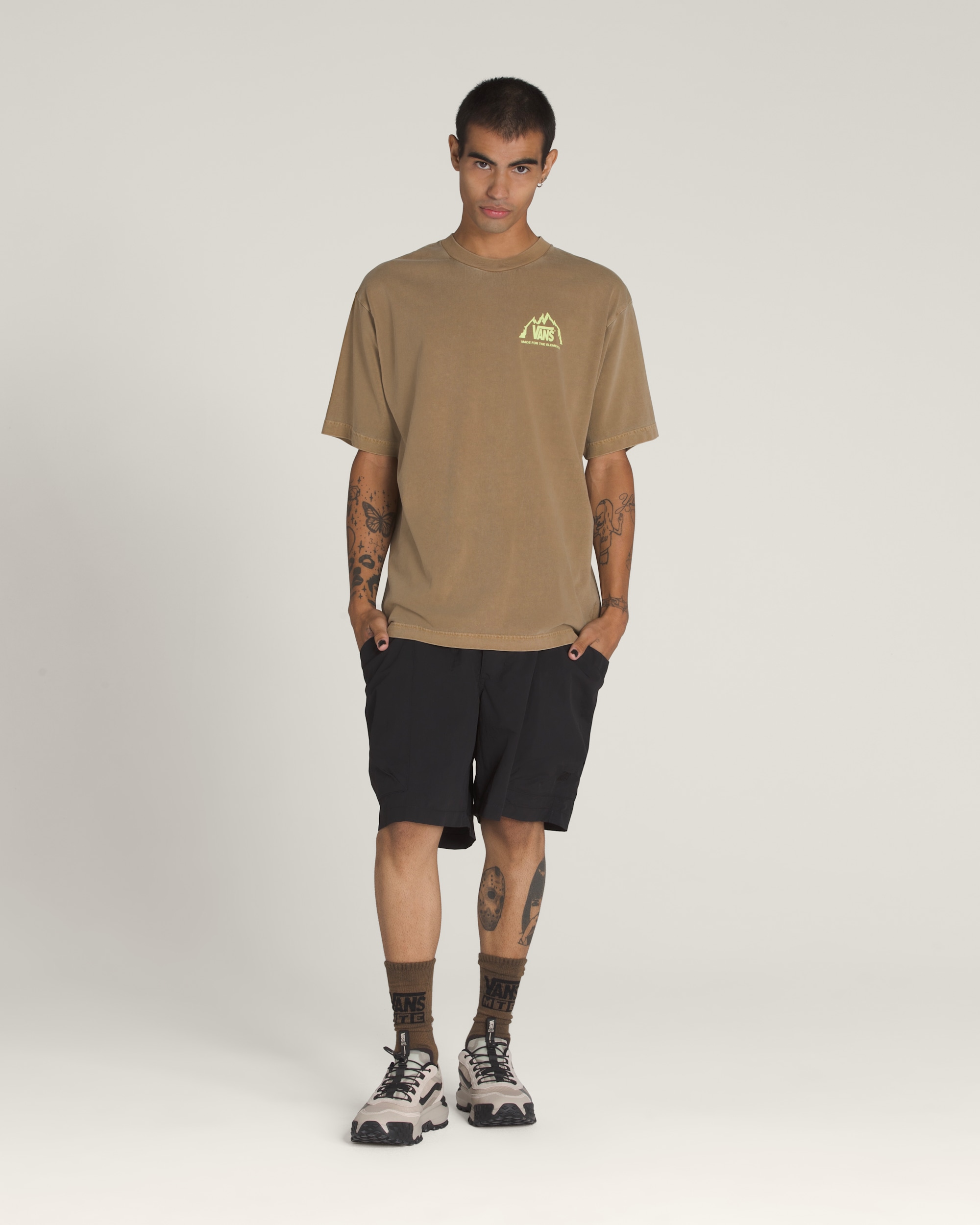 Crestline TShirt VANS Sepia Brown ALT2