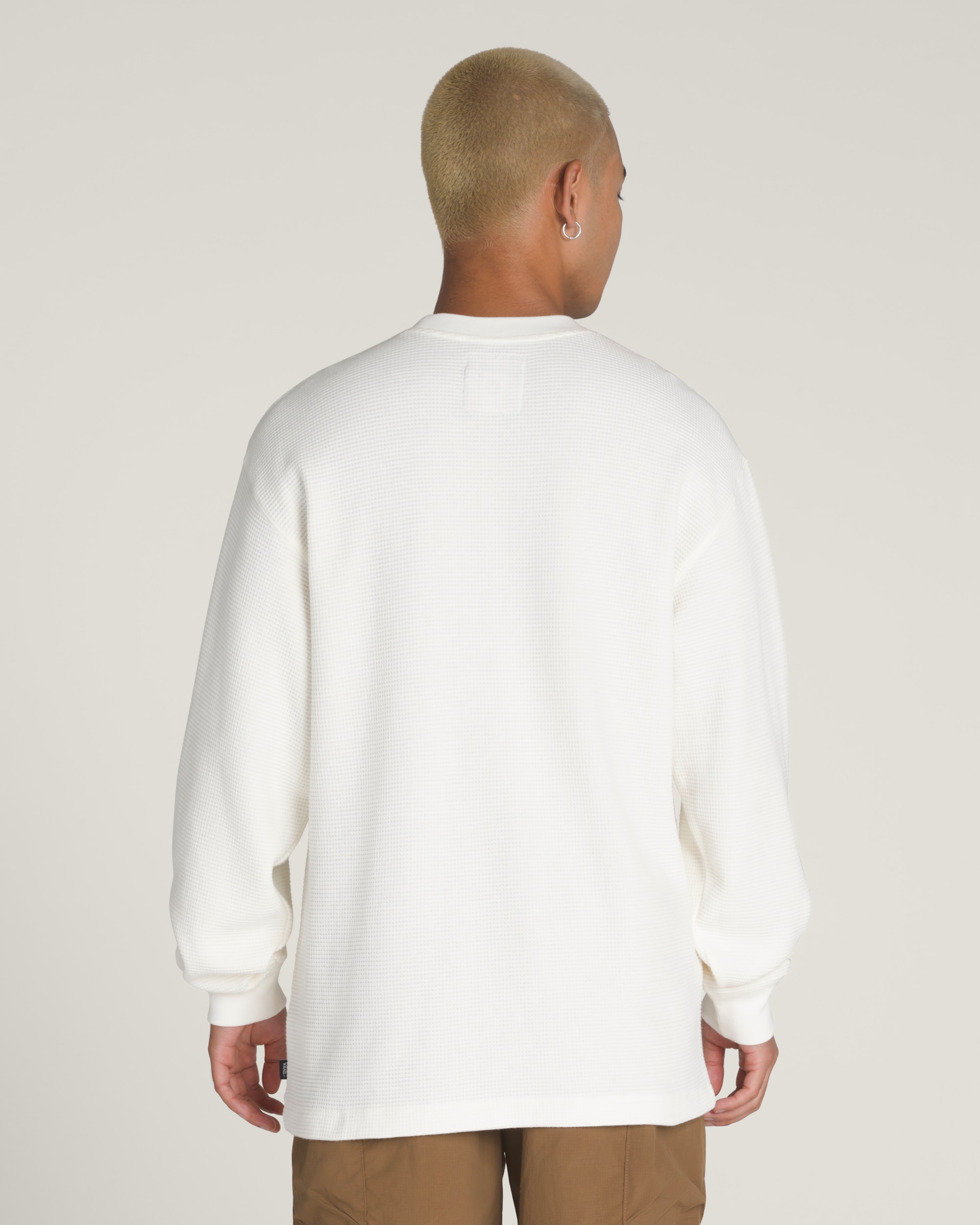 Navigate Long Sleeve Thermal VANS Cream White ALT1